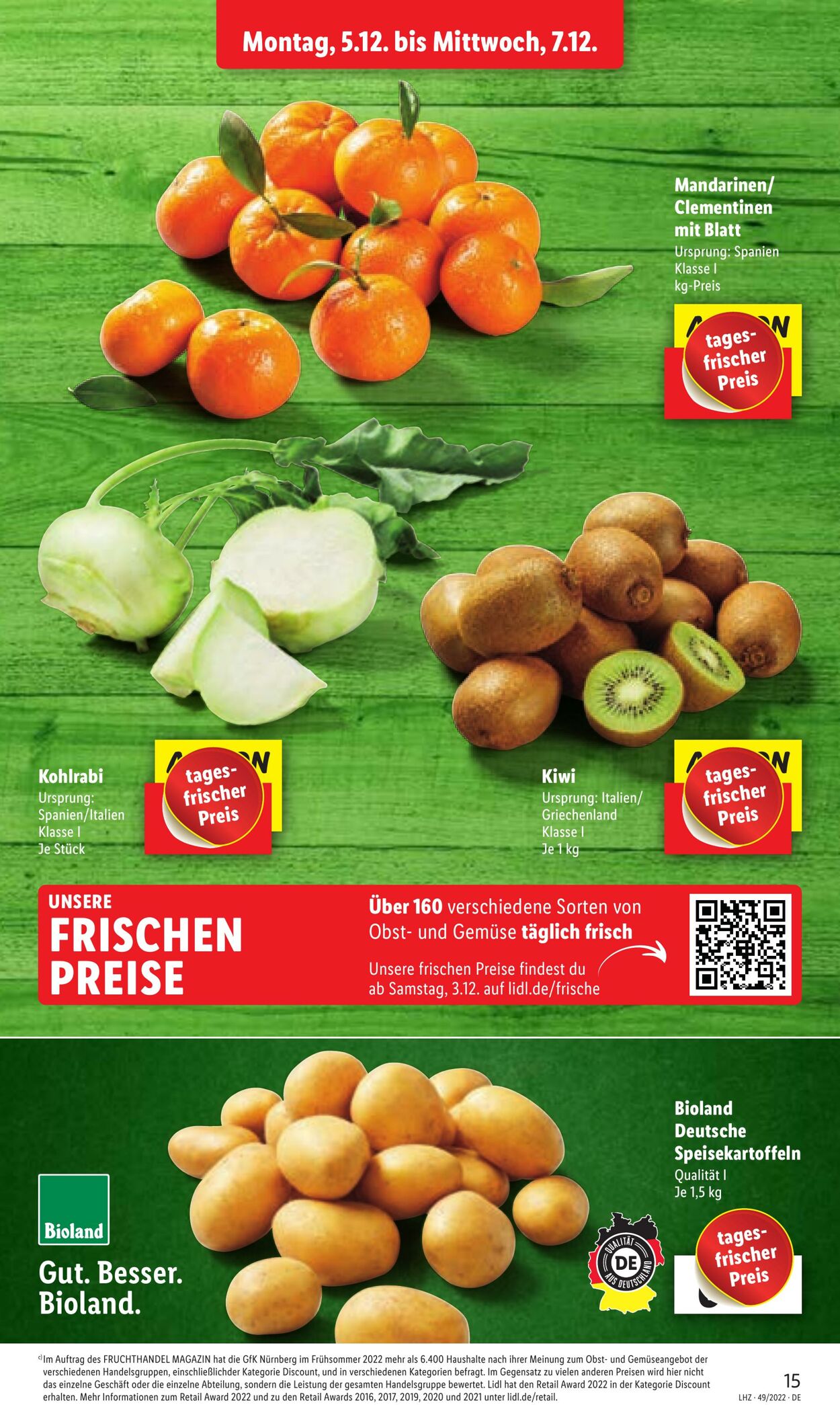 Prospekt Lidl 05.12.2022 - 10.12.2022