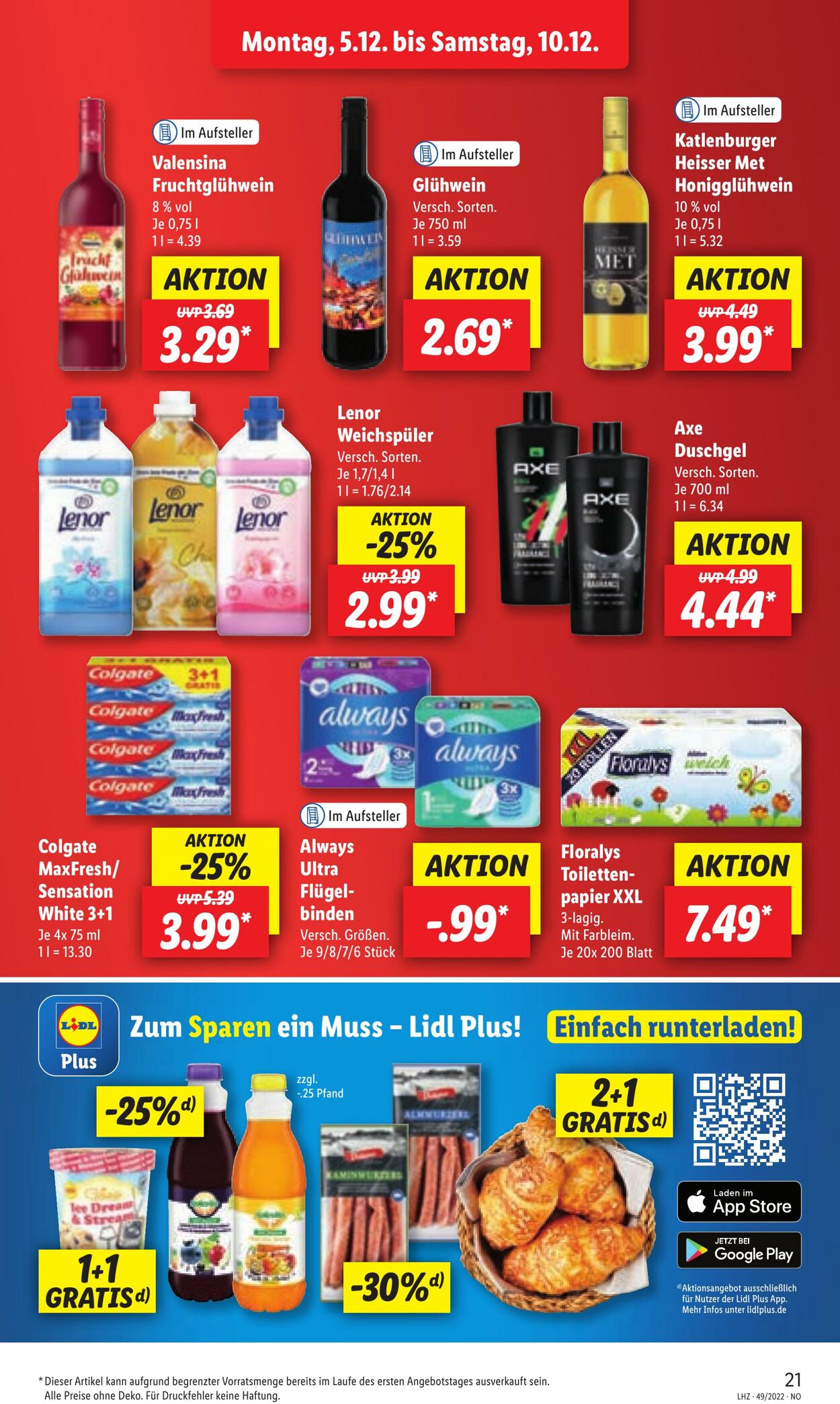 Prospekt Lidl 05.12.2022 - 10.12.2022