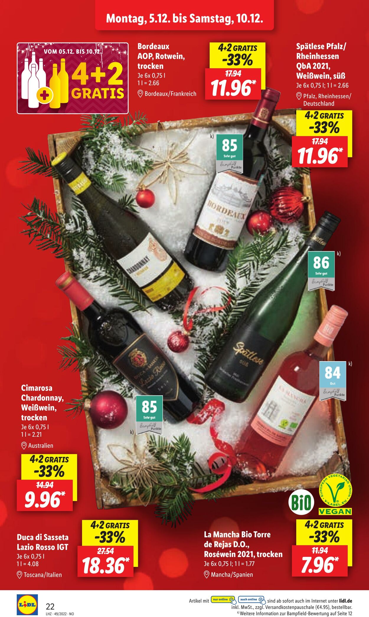 Prospekt Lidl 05.12.2022 - 10.12.2022