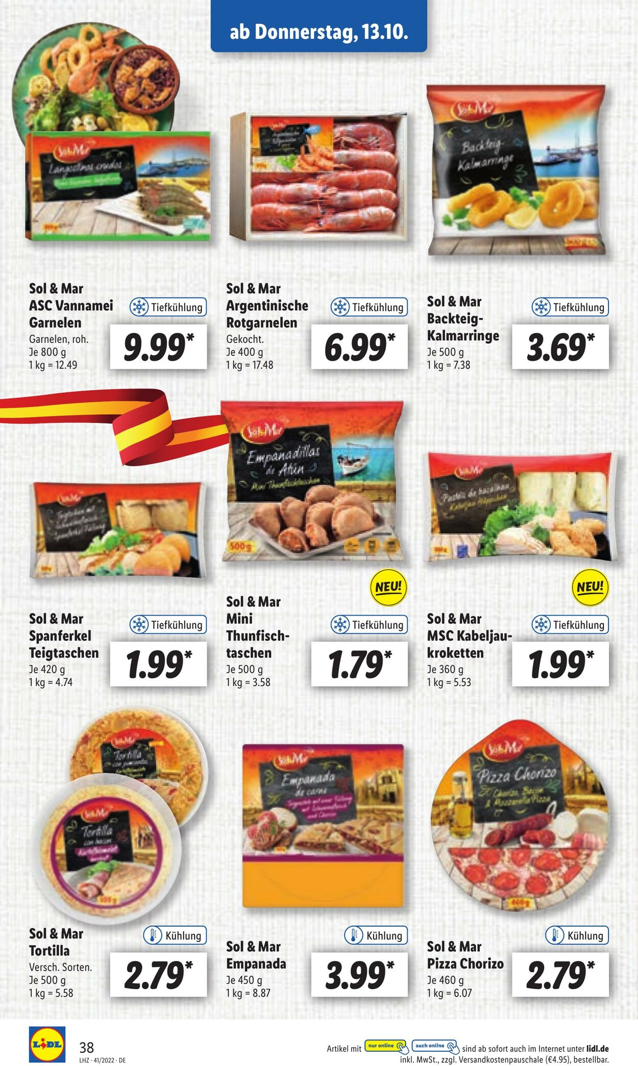 Prospekt Lidl 10.10.2022 - 15.10.2022