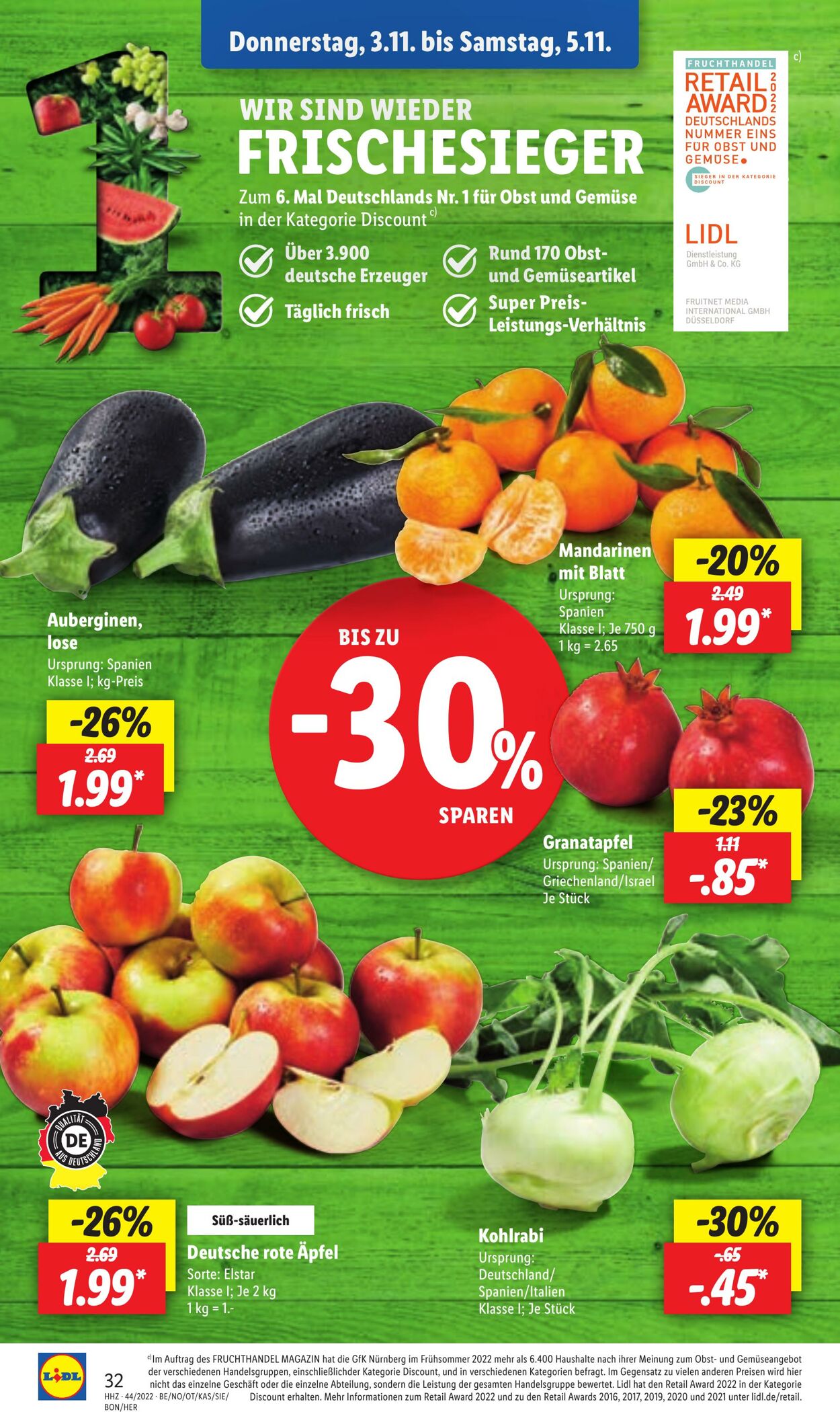 Prospekt Lidl 31.10.2022 - 05.11.2022