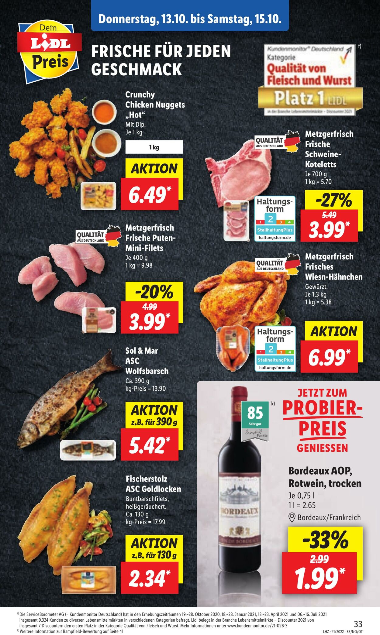 Prospekt Lidl 10.10.2022 - 15.10.2022