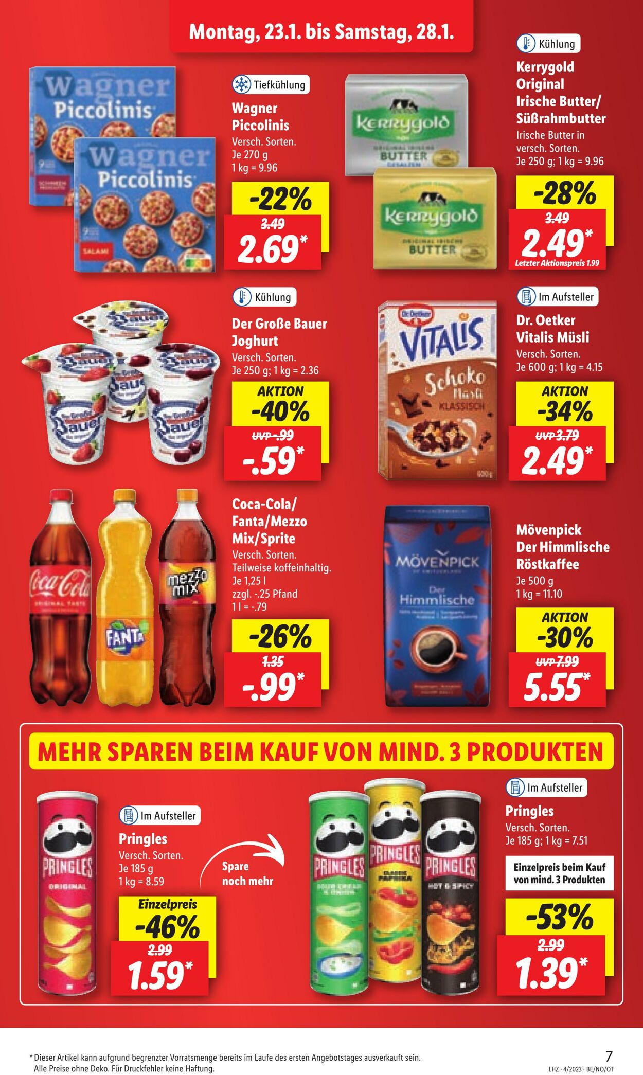 Prospekt Lidl 23.01.2023 - 28.01.2023