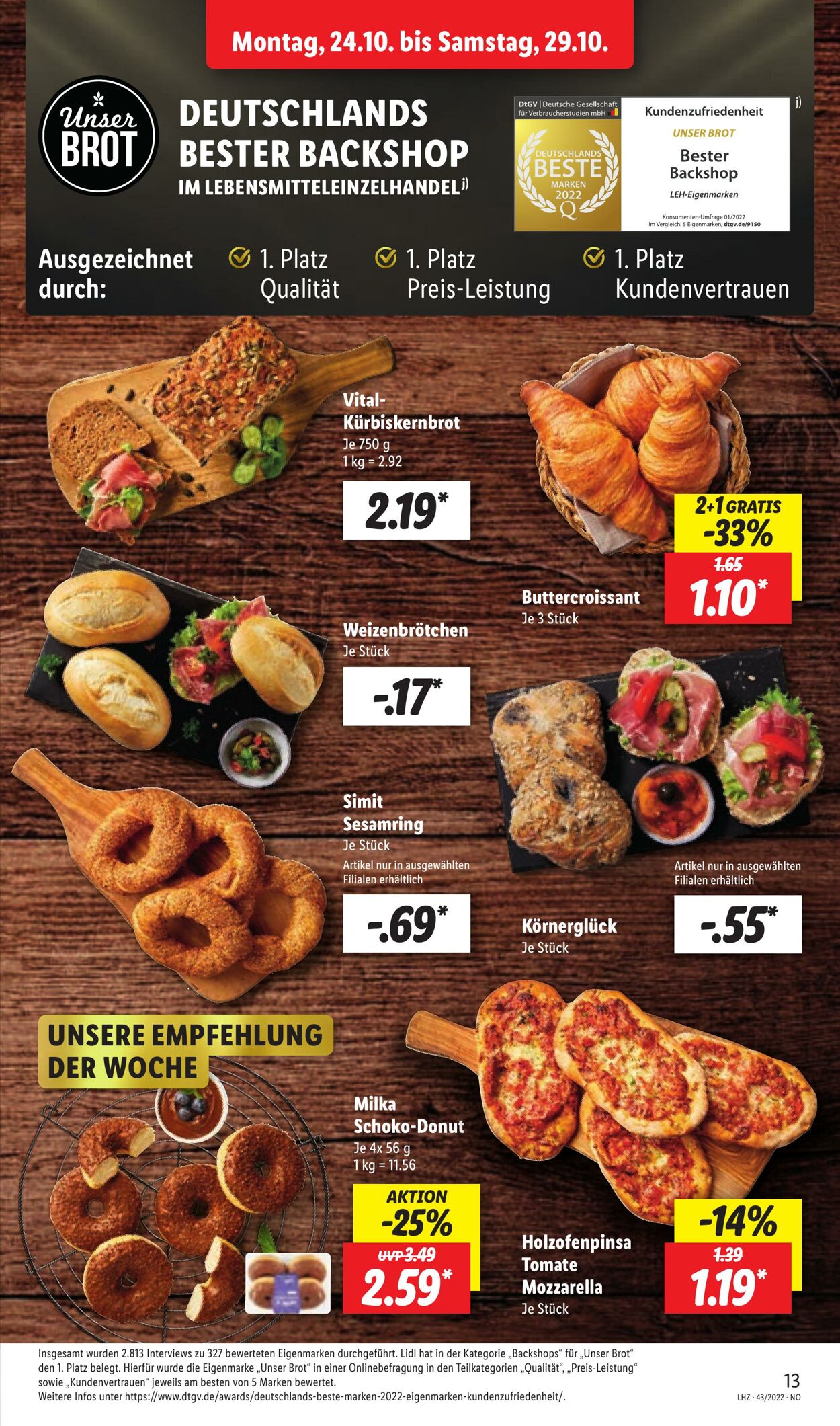 Prospekt Lidl 24.10.2022 - 29.10.2022