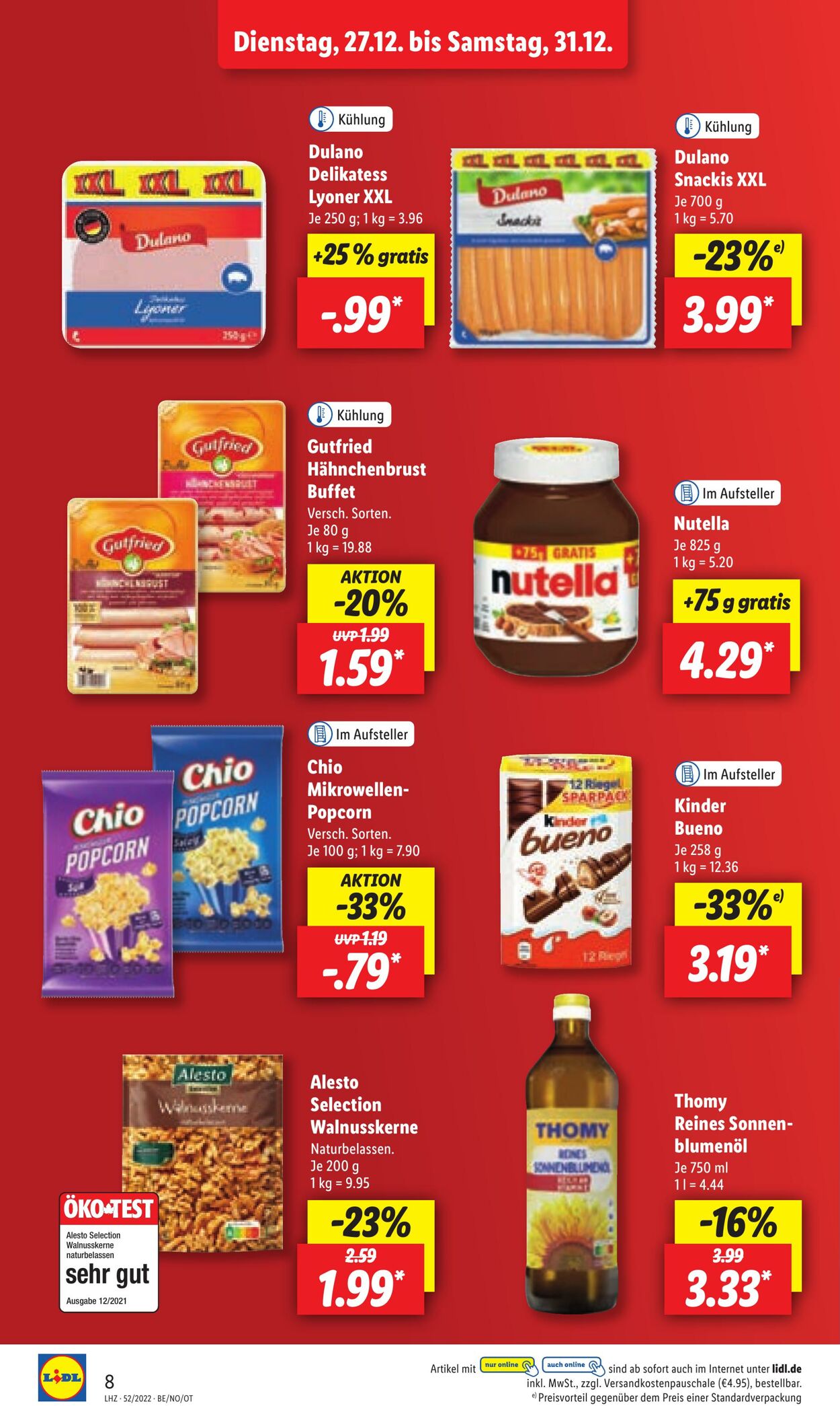 Prospekt Lidl 27.12.2022 - 31.12.2022