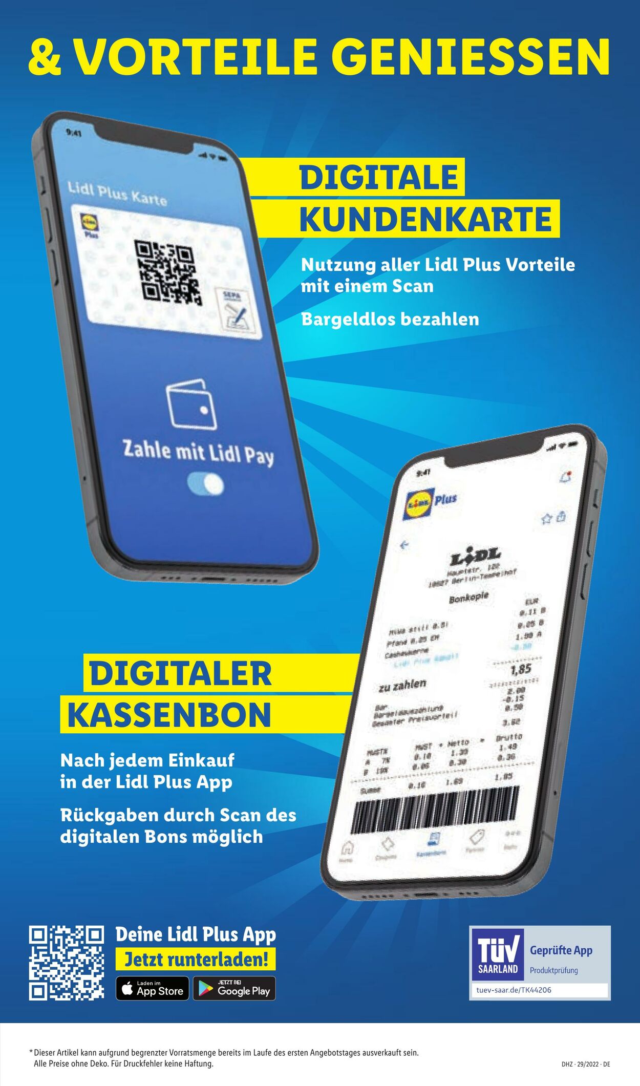 Prospekt Lidl 18.07.2022 - 23.07.2022