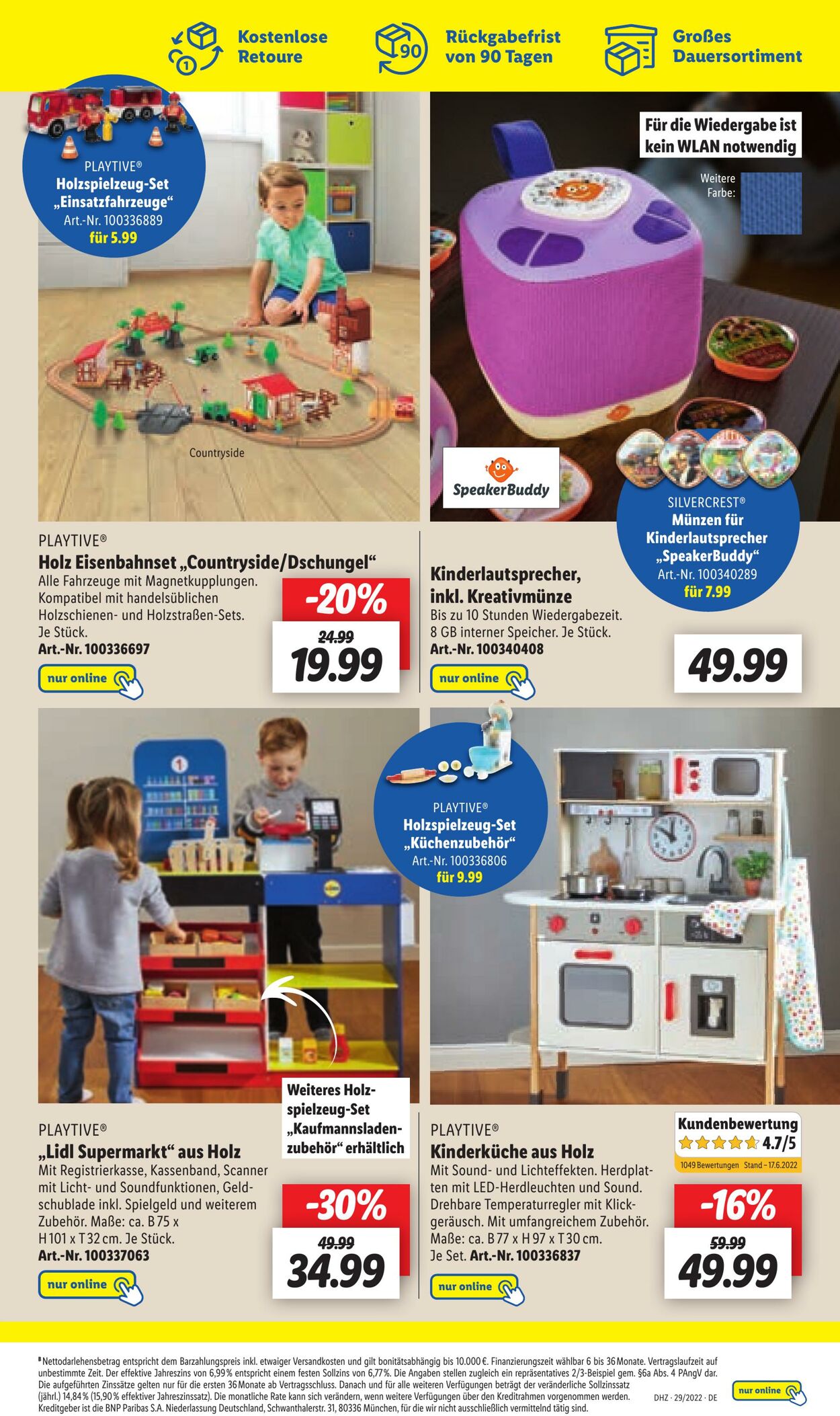 Prospekt Lidl 18.07.2022 - 23.07.2022