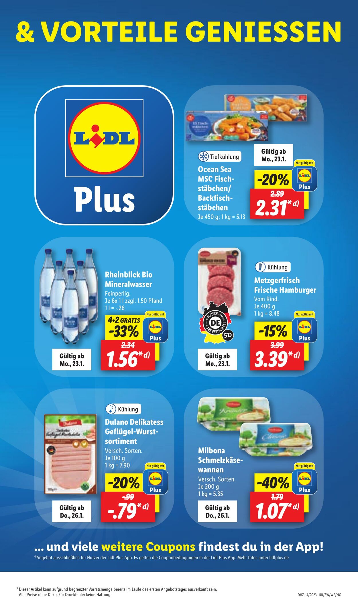 Prospekt Lidl 23.01.2023 - 28.01.2023