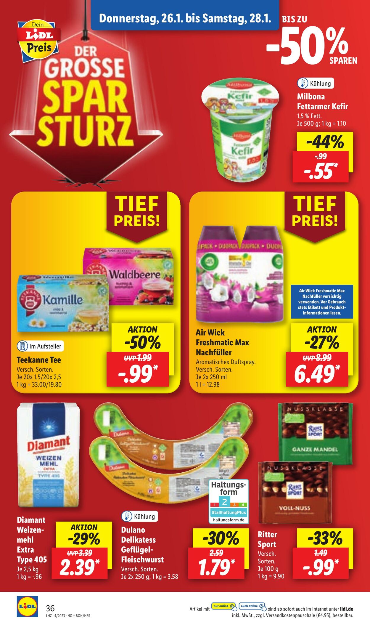 Prospekt Lidl 23.01.2023 - 28.01.2023