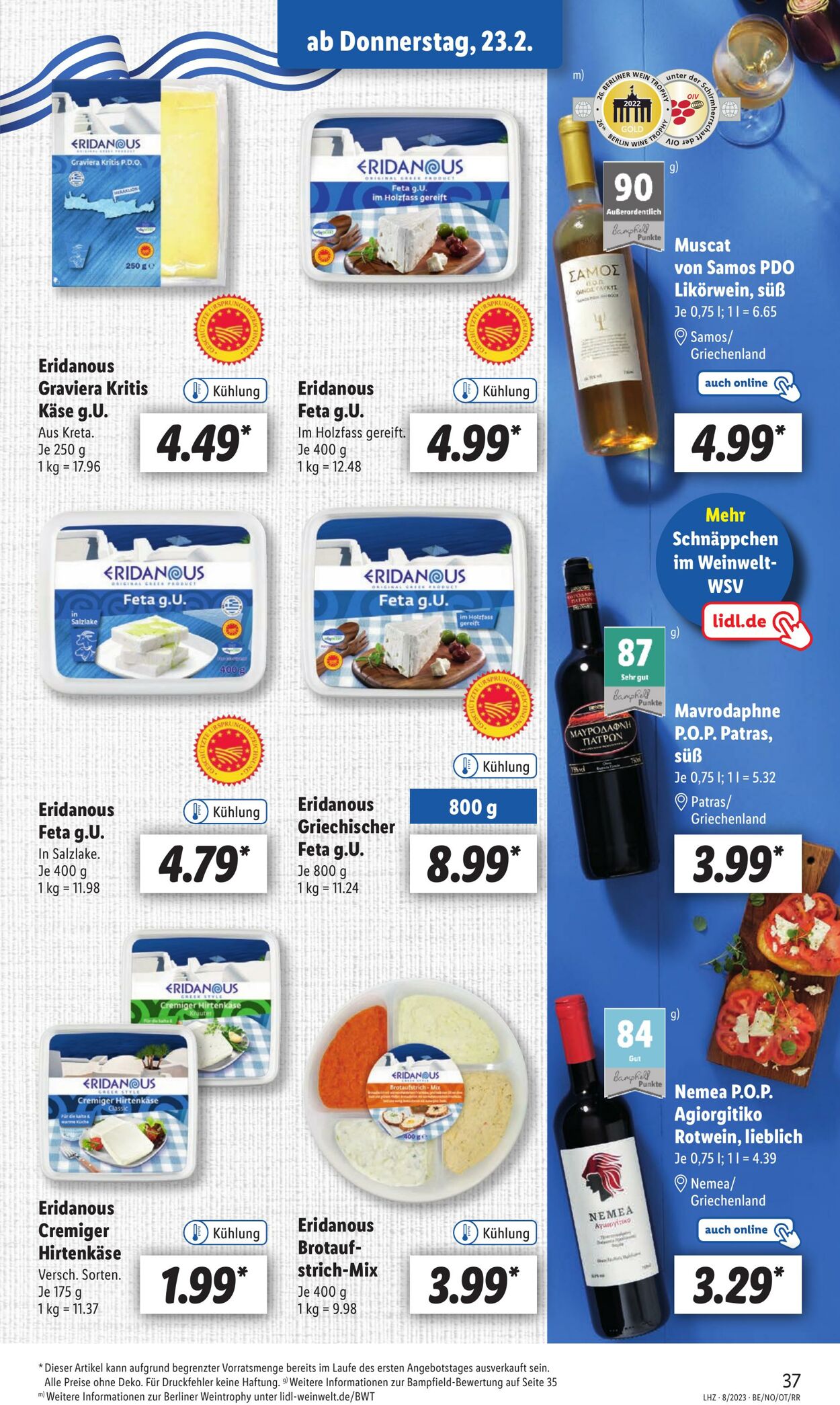 Prospekt Lidl 20.02.2023 - 25.02.2023