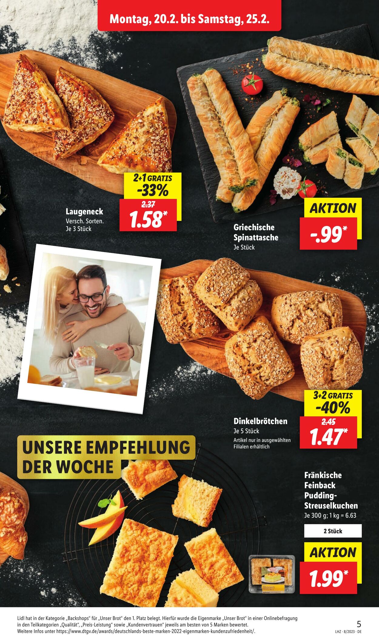 Prospekt Lidl 20.02.2023 - 25.02.2023