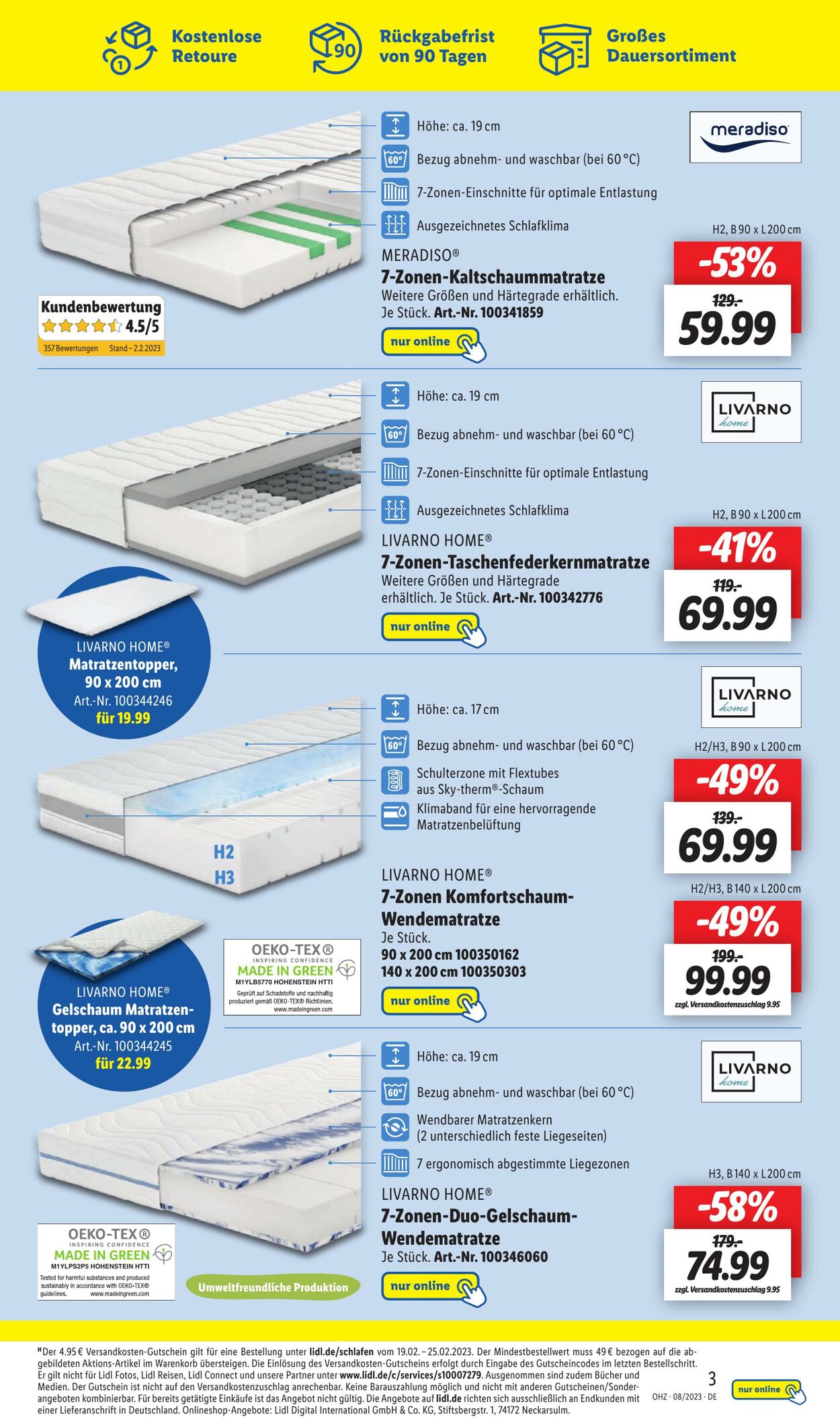 Prospekt Lidl 20.02.2023 - 25.02.2023