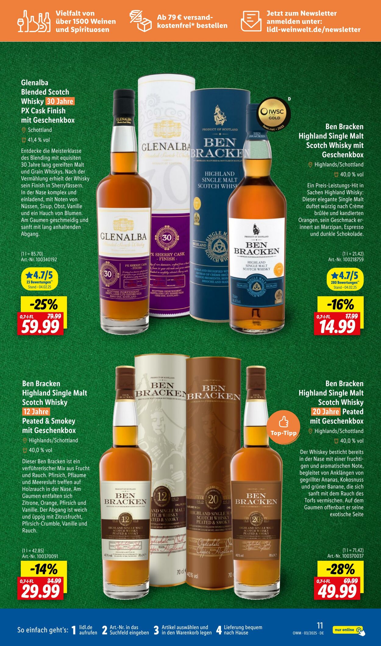 Prospekt Lidl 01.03.2025 - 31.03.2025