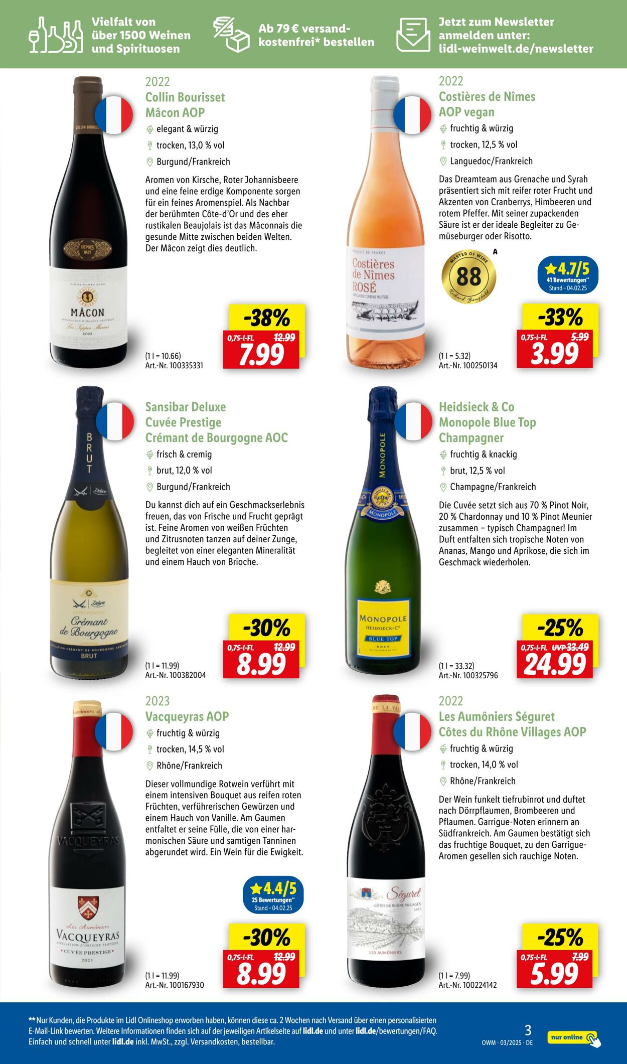 Prospekt Lidl 01.03.2025 - 31.03.2025