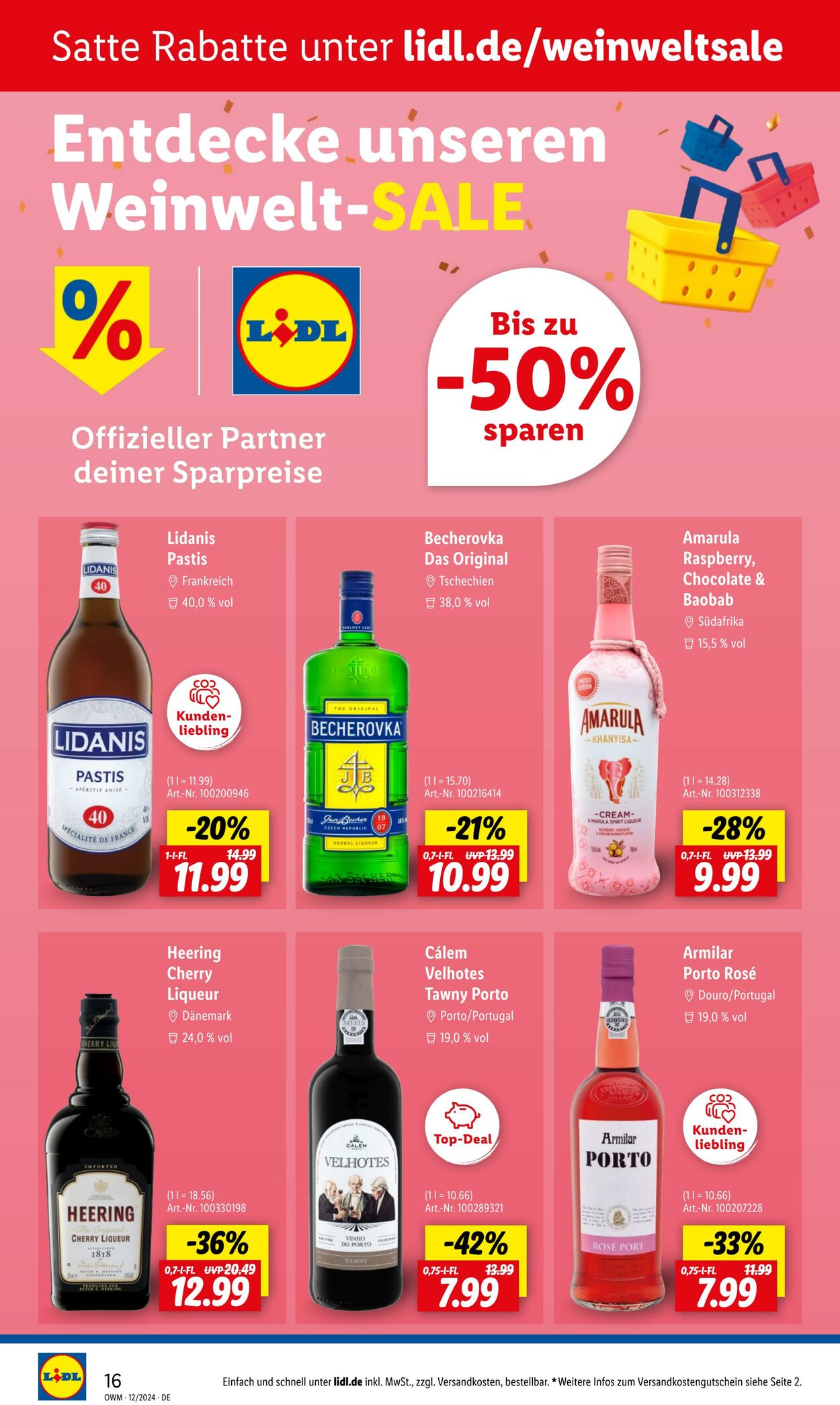 Prospekt Lidl 01.12.2024 - 31.12.2024