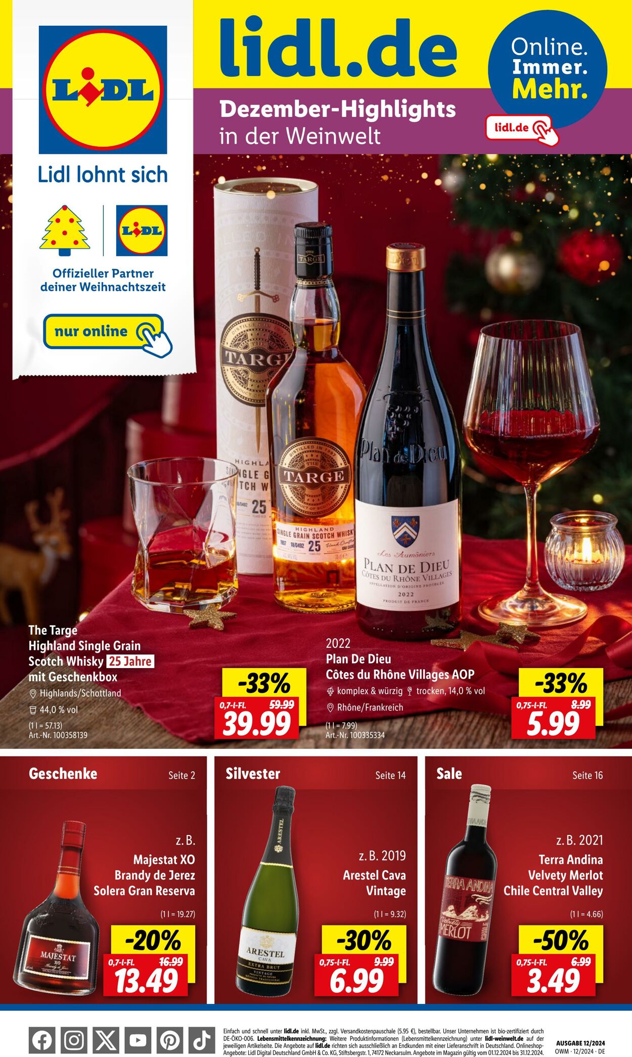 Prospekt Lidl 01.12.2024 - 31.12.2024