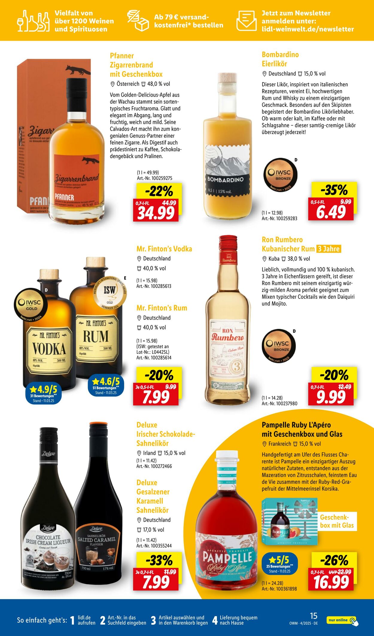 Prospekt Lidl 01.04.2025 - 30.04.2025