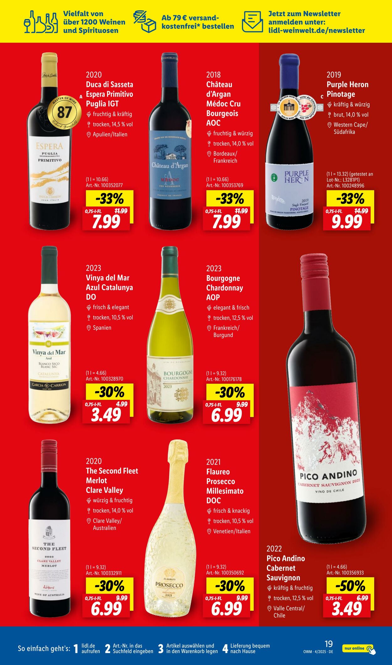 Prospekt Lidl 01.04.2025 - 30.04.2025