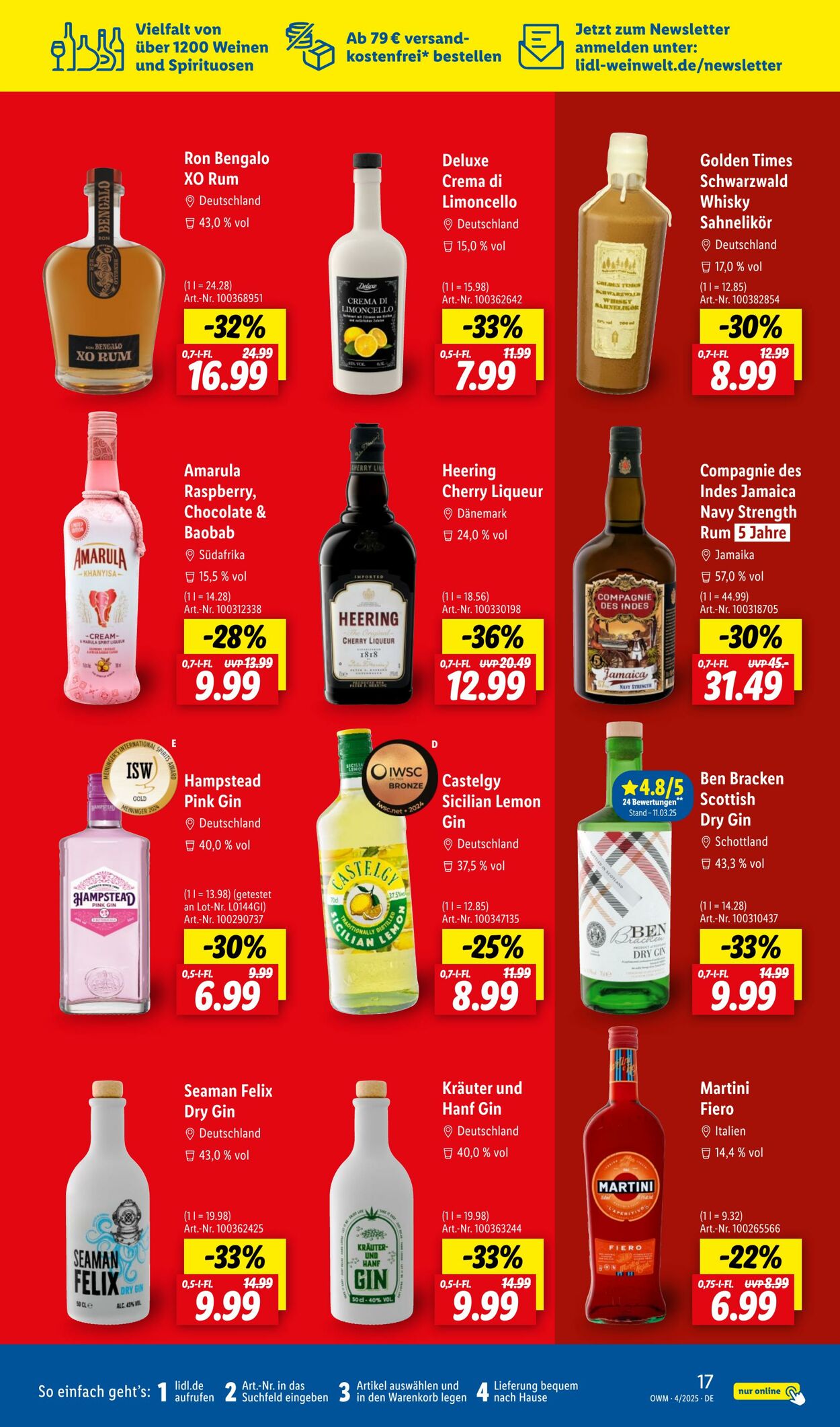 Prospekt Lidl 01.04.2025 - 30.04.2025
