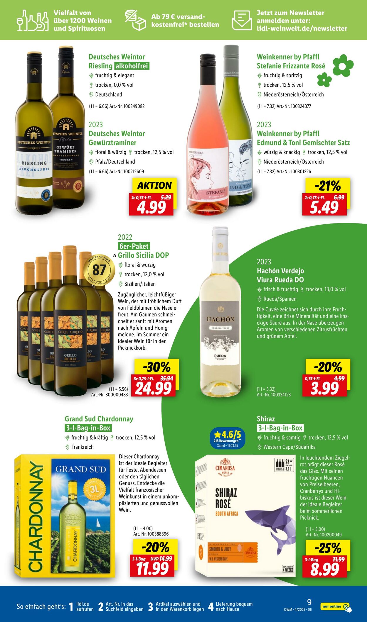 Prospekt Lidl 01.04.2025 - 30.04.2025