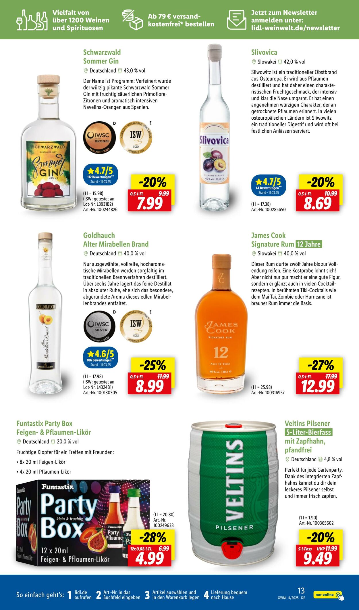 Prospekt Lidl 01.04.2025 - 30.04.2025