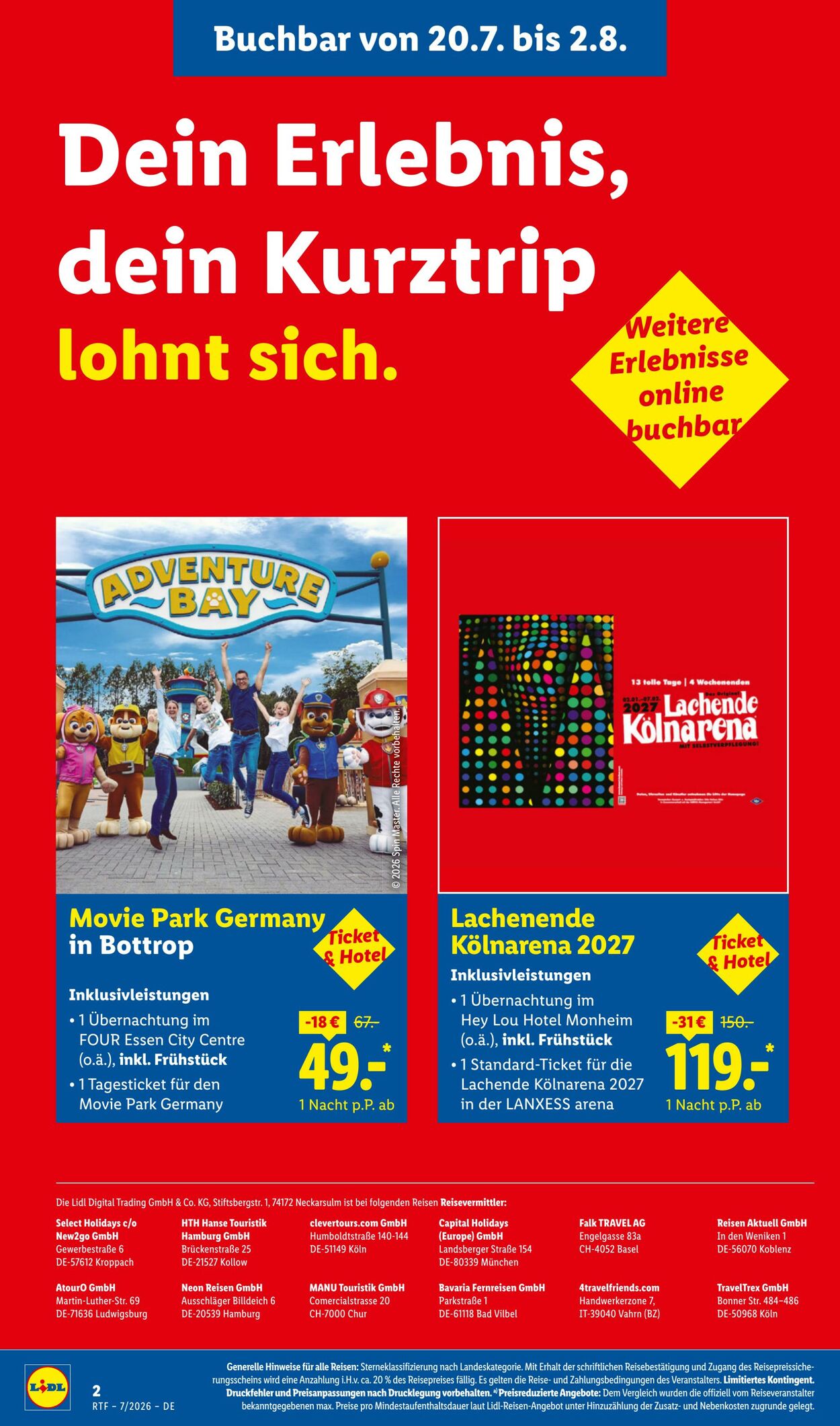 Prospekt Lidl 15.07.2026 - 15.08.2026