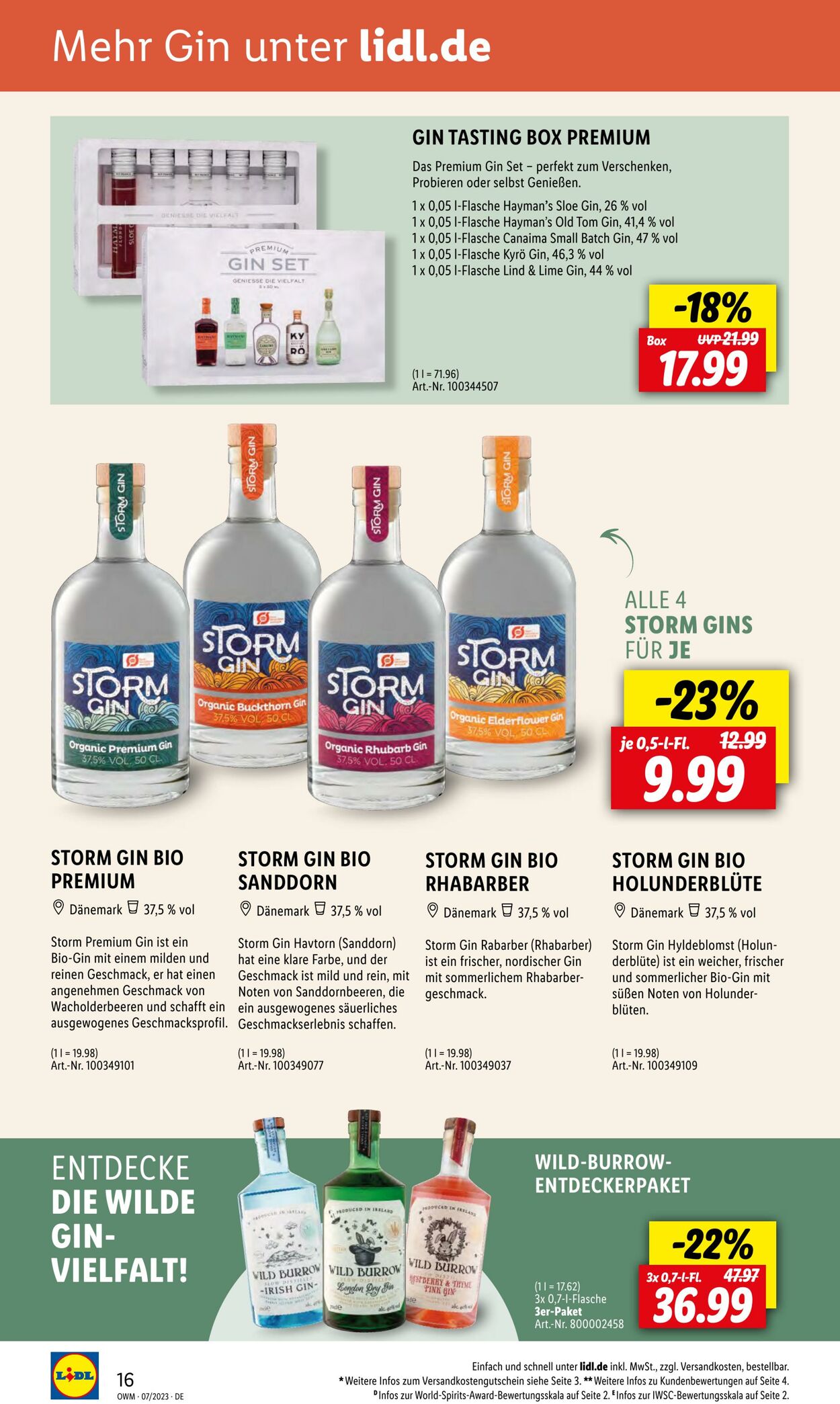 Prospekt Lidl 01.07.2023 - 31.07.2023