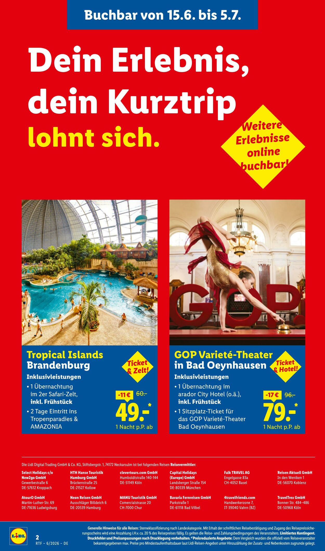 Prospekt Lidl 11.06.2026 - 15.07.2026