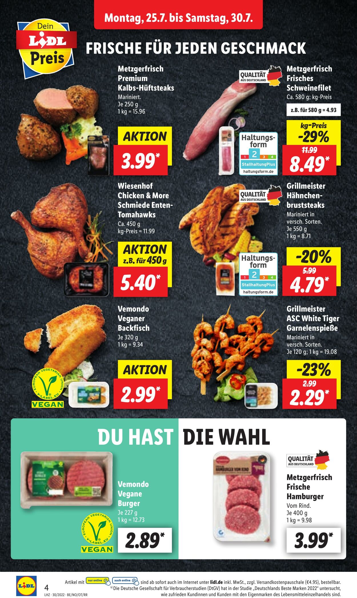 Prospekt Lidl 25.07.2022 - 30.07.2022