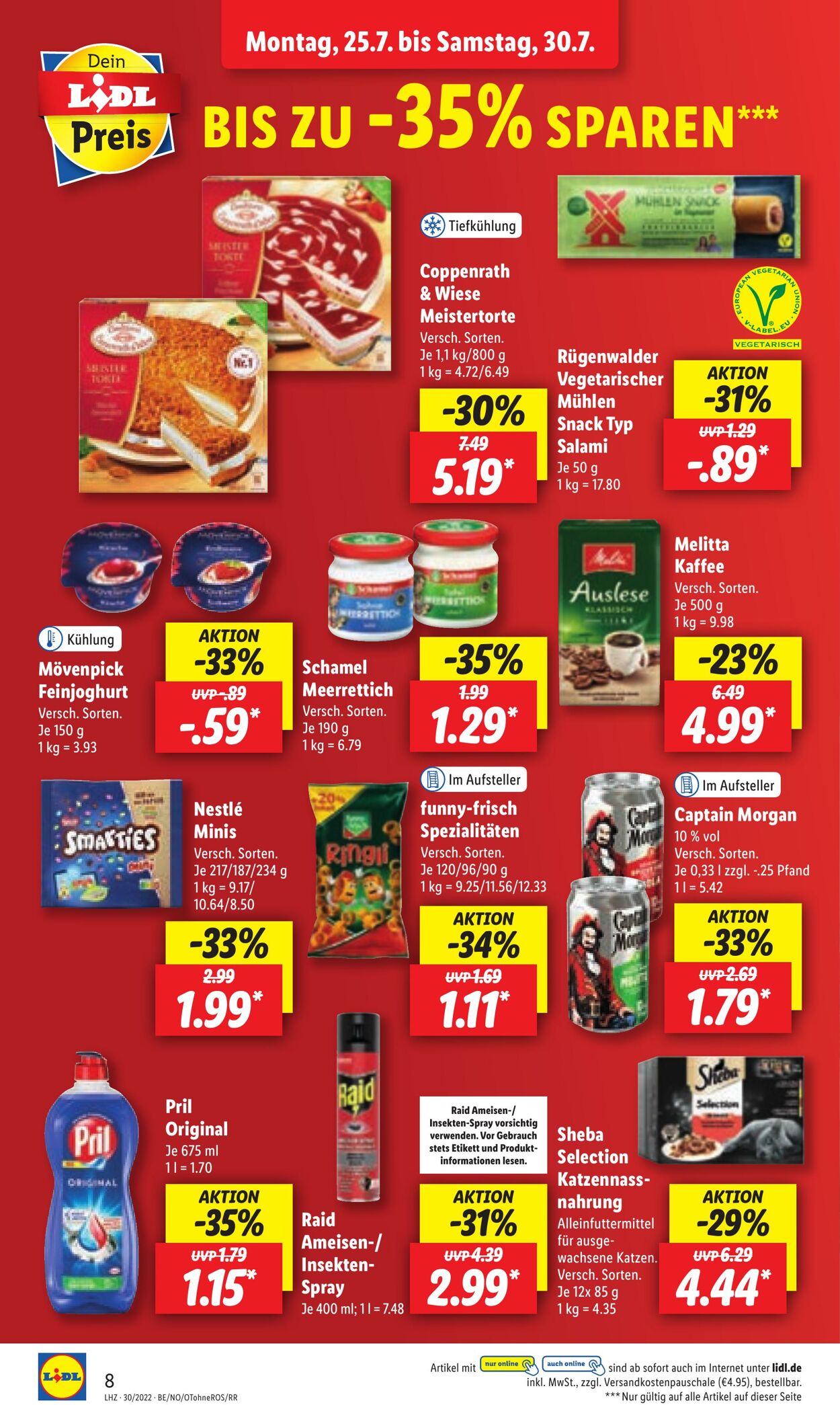 Prospekt Lidl 25.07.2022 - 30.07.2022