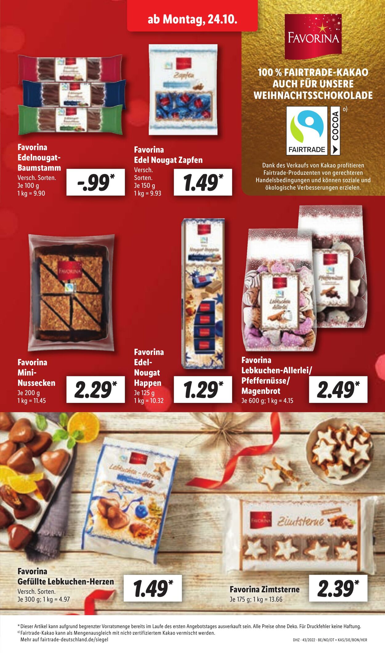 Prospekt Lidl 24.10.2022 - 29.10.2022