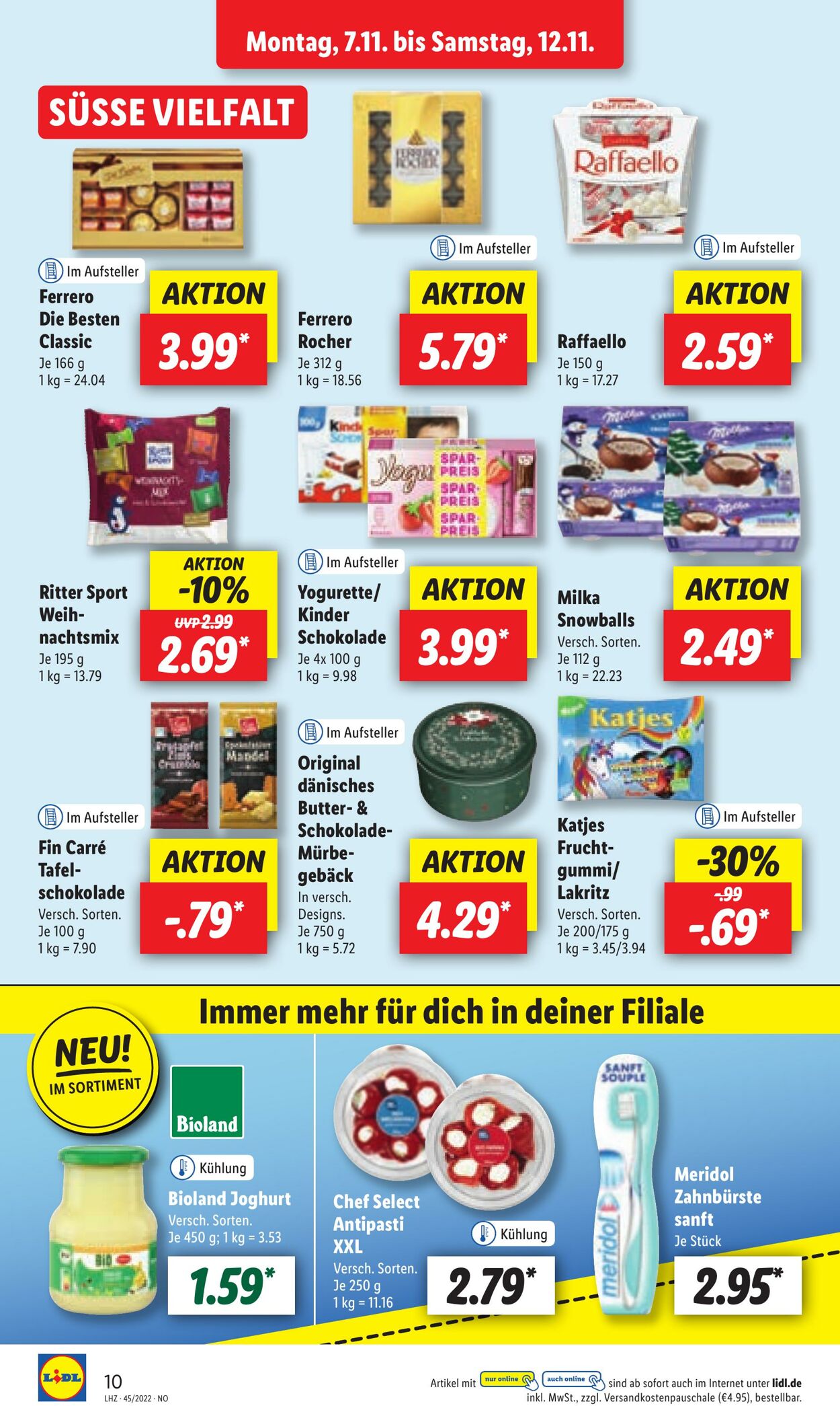 Prospekt Lidl 07.11.2022 - 12.11.2022