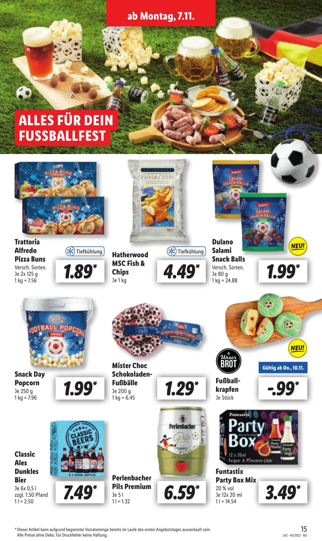 Prospekt Lidl 07.11.2022 - 12.11.2022