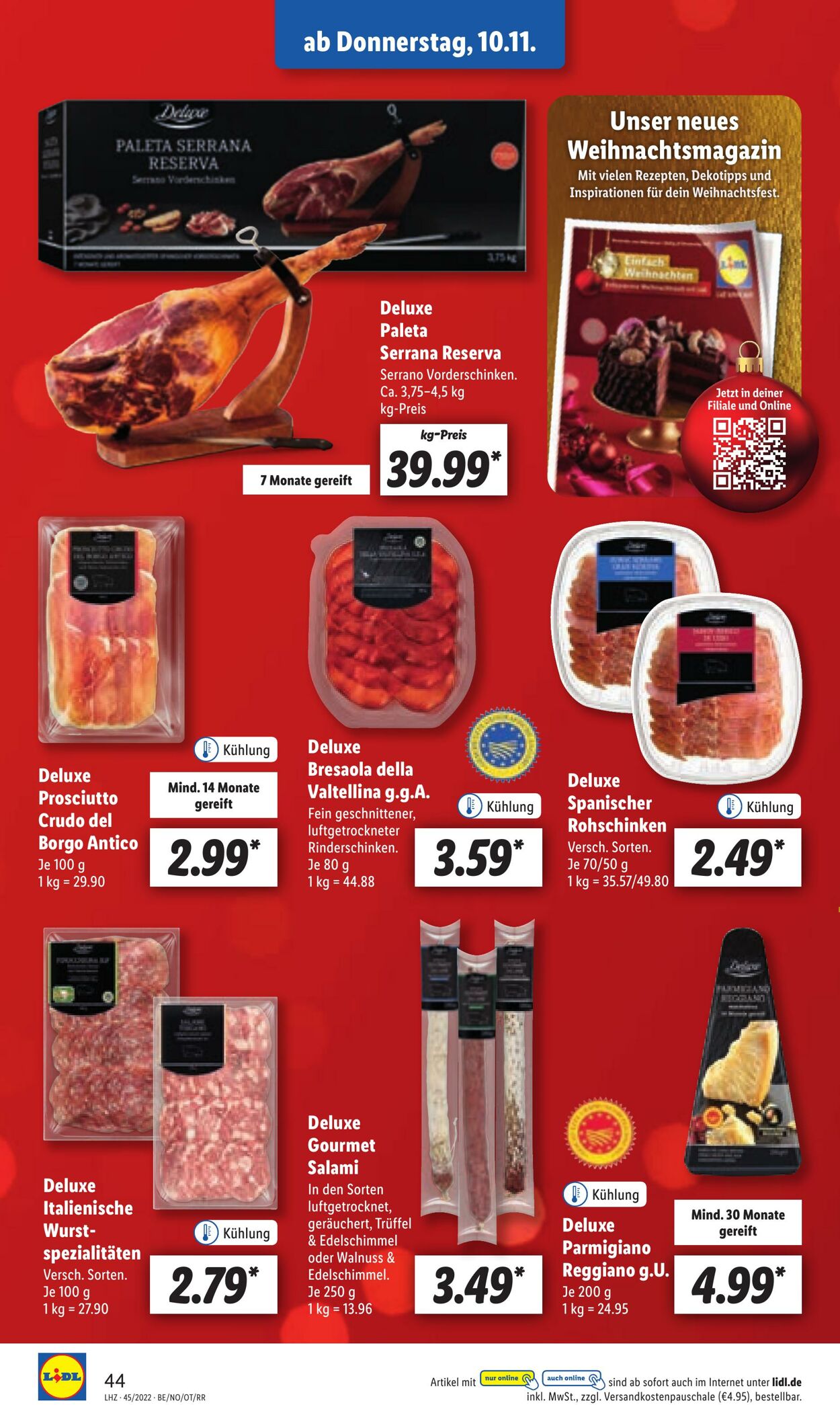 Prospekt Lidl 07.11.2022 - 12.11.2022