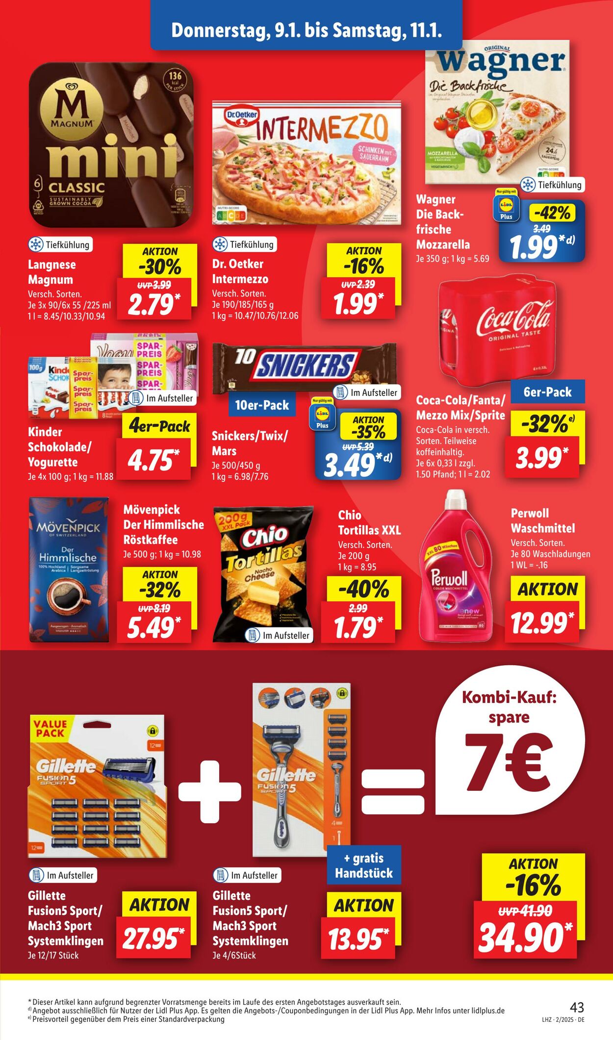 Prospekt Lidl 05.01.2025 - 11.01.2025