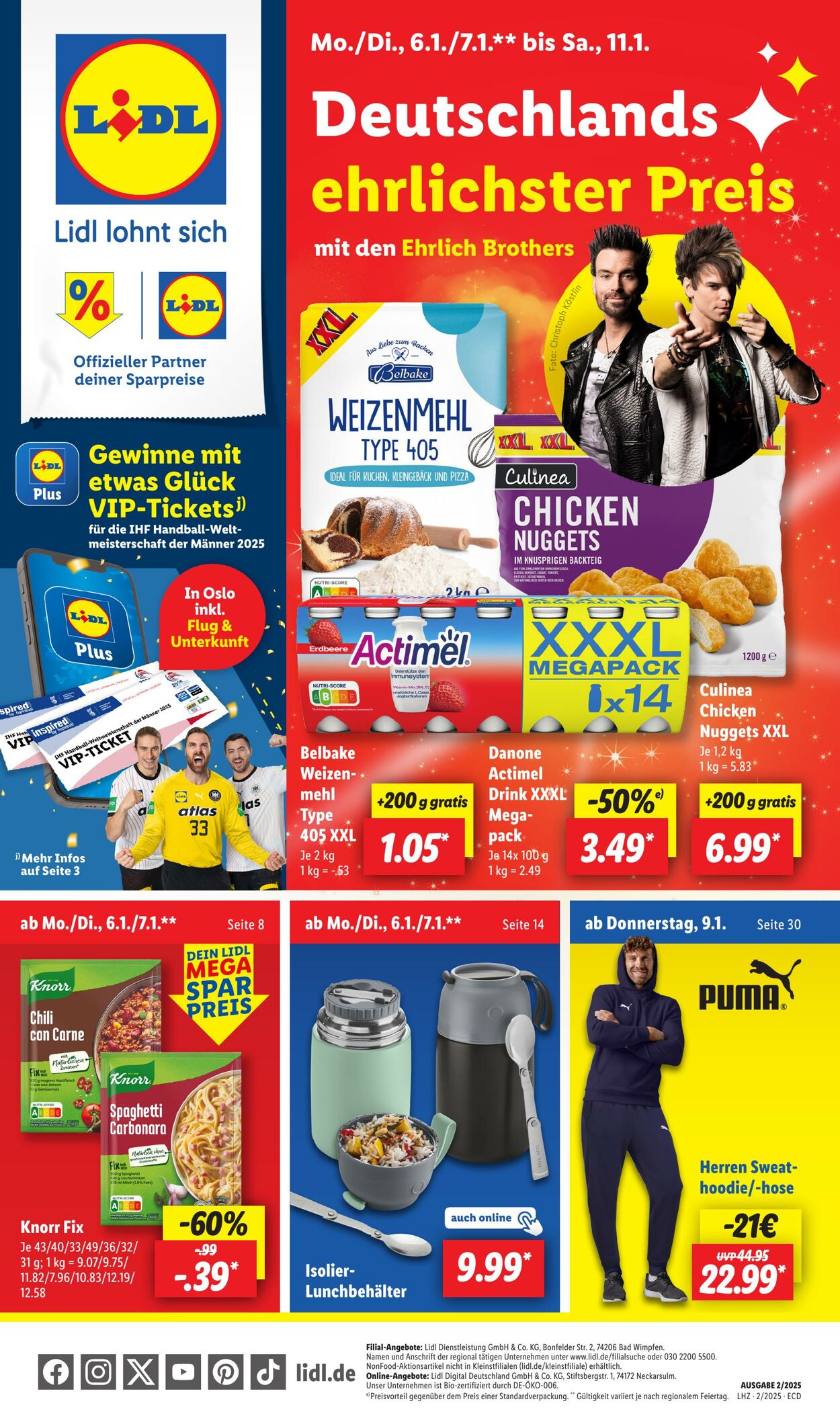 Prospekt Lidl 05.01.2025 - 11.01.2025