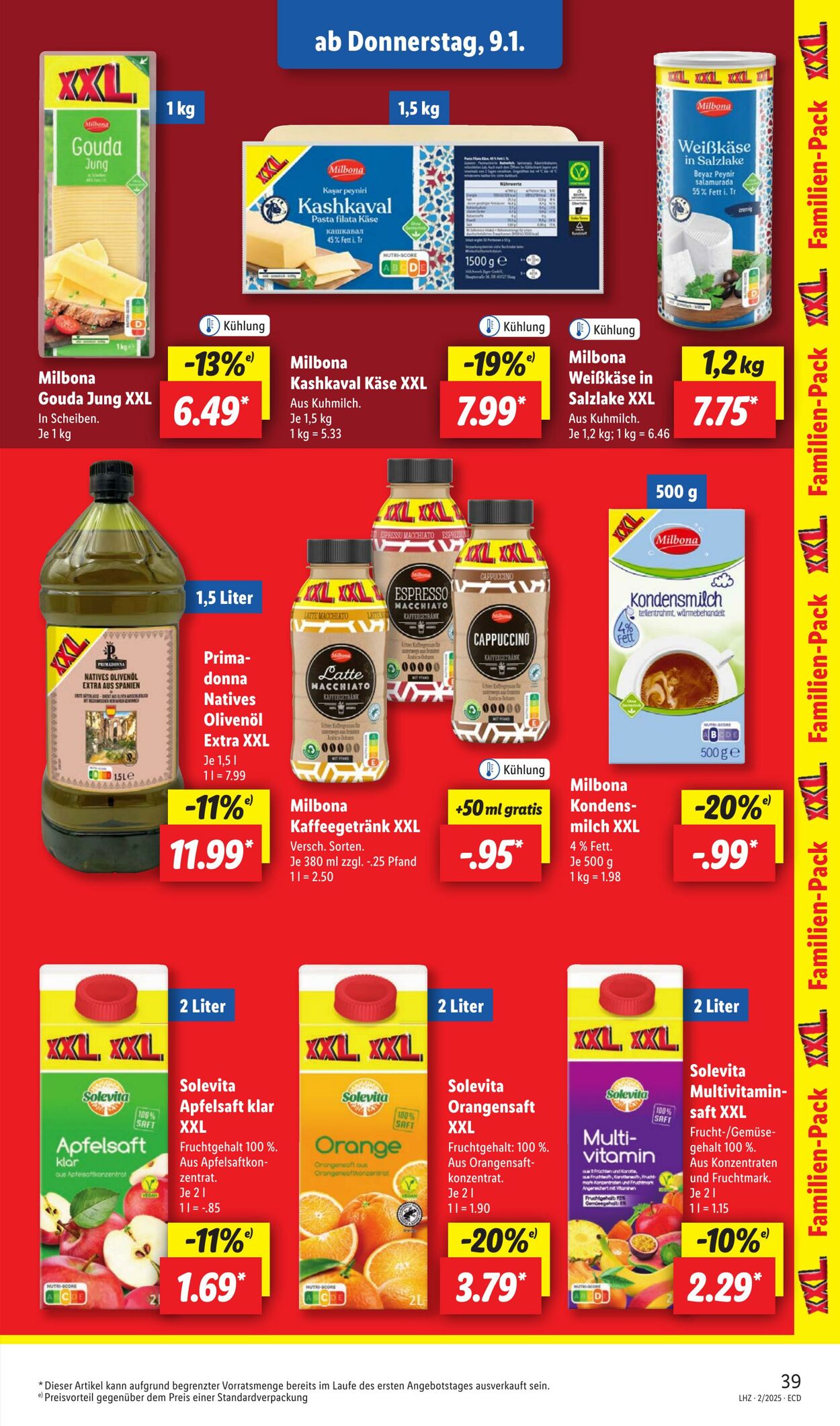 Prospekt Lidl 05.01.2025 - 11.01.2025