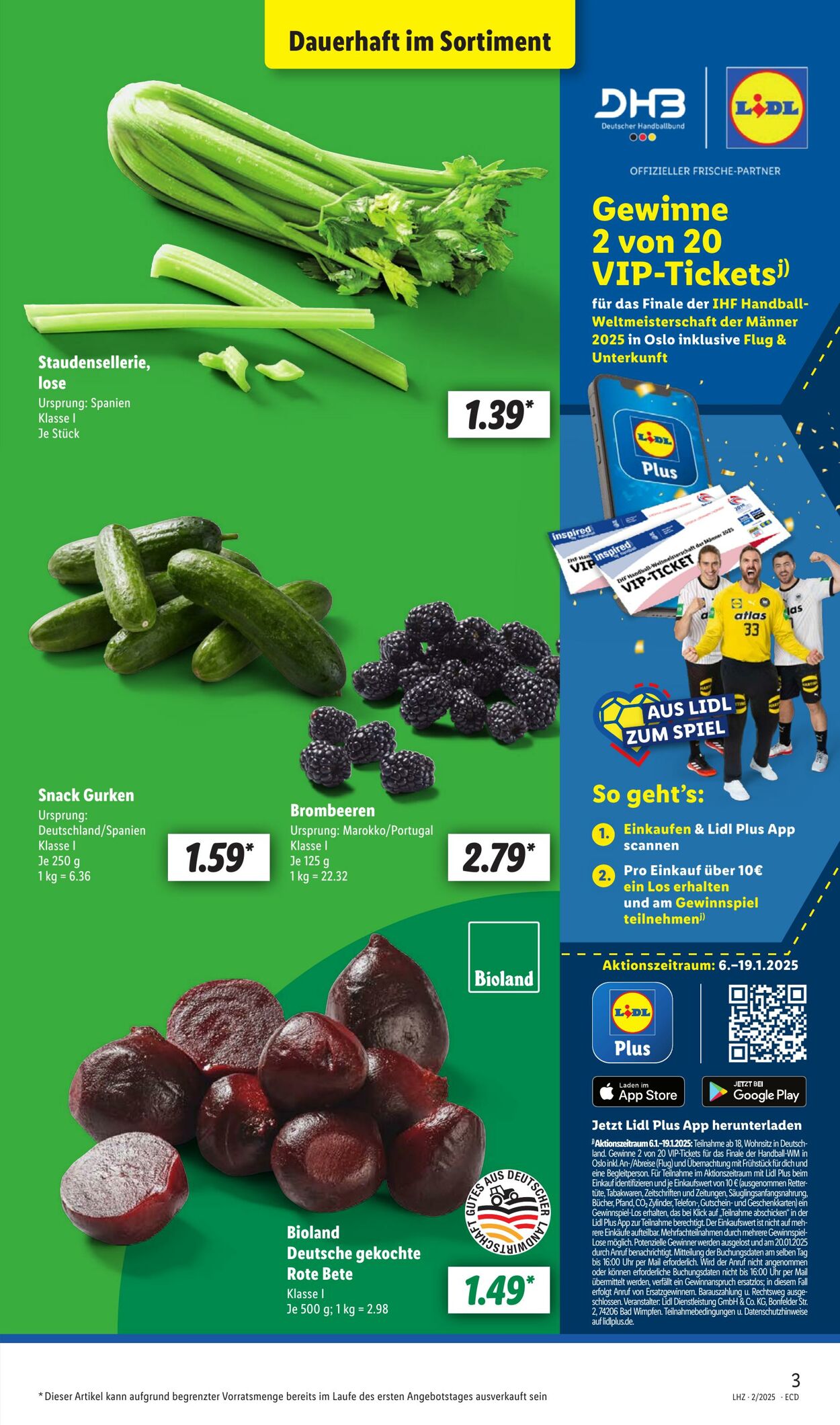 Prospekt Lidl 05.01.2025 - 11.01.2025