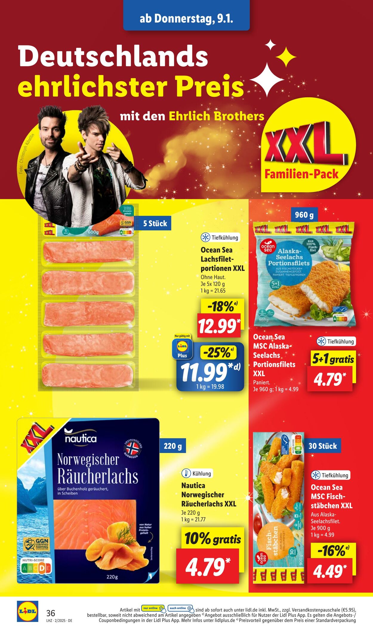 Prospekt Lidl 05.01.2025 - 11.01.2025