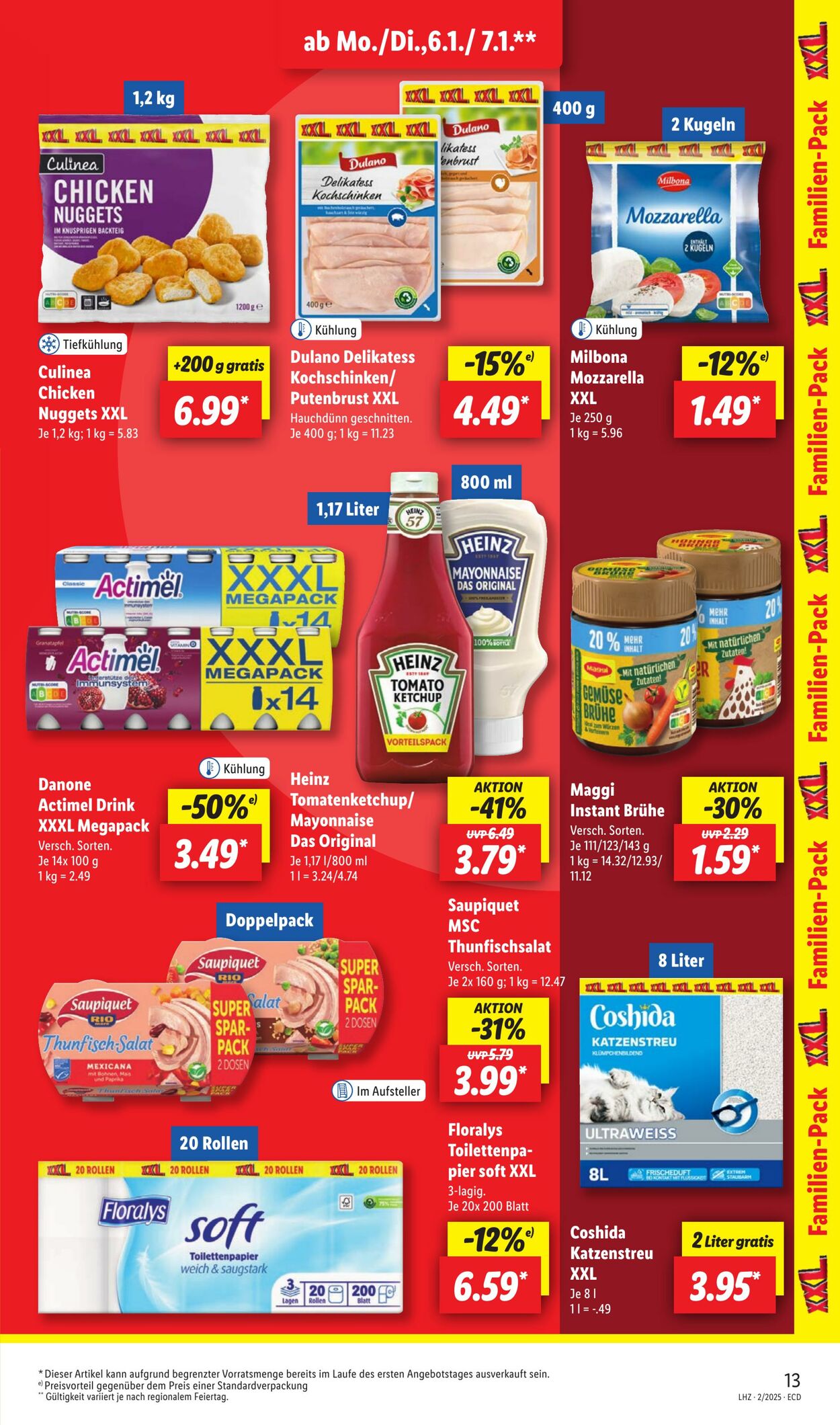 Prospekt Lidl 05.01.2025 - 11.01.2025