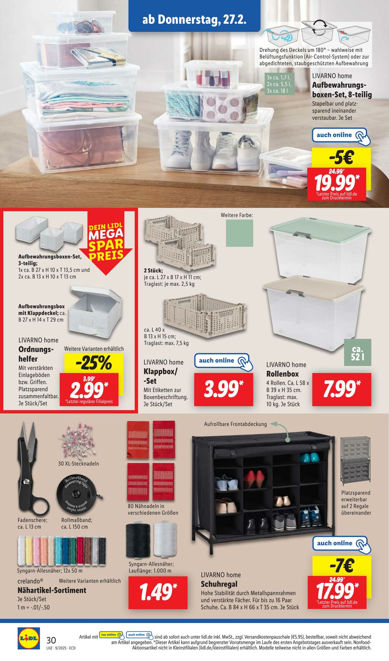 Prospekt Lidl 17.02.2025 - 03.03.2025