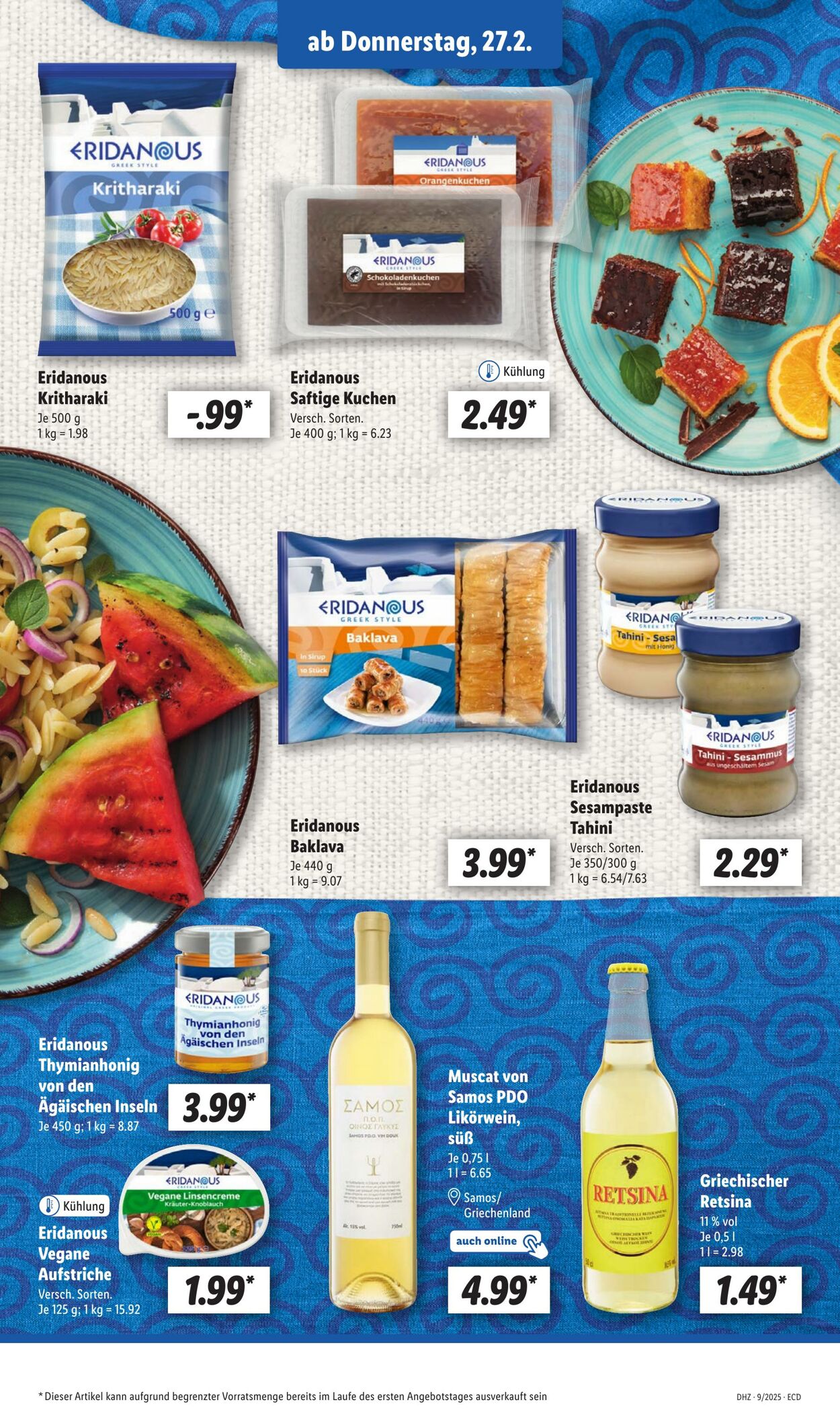 Prospekt Lidl 17.02.2025 - 03.03.2025