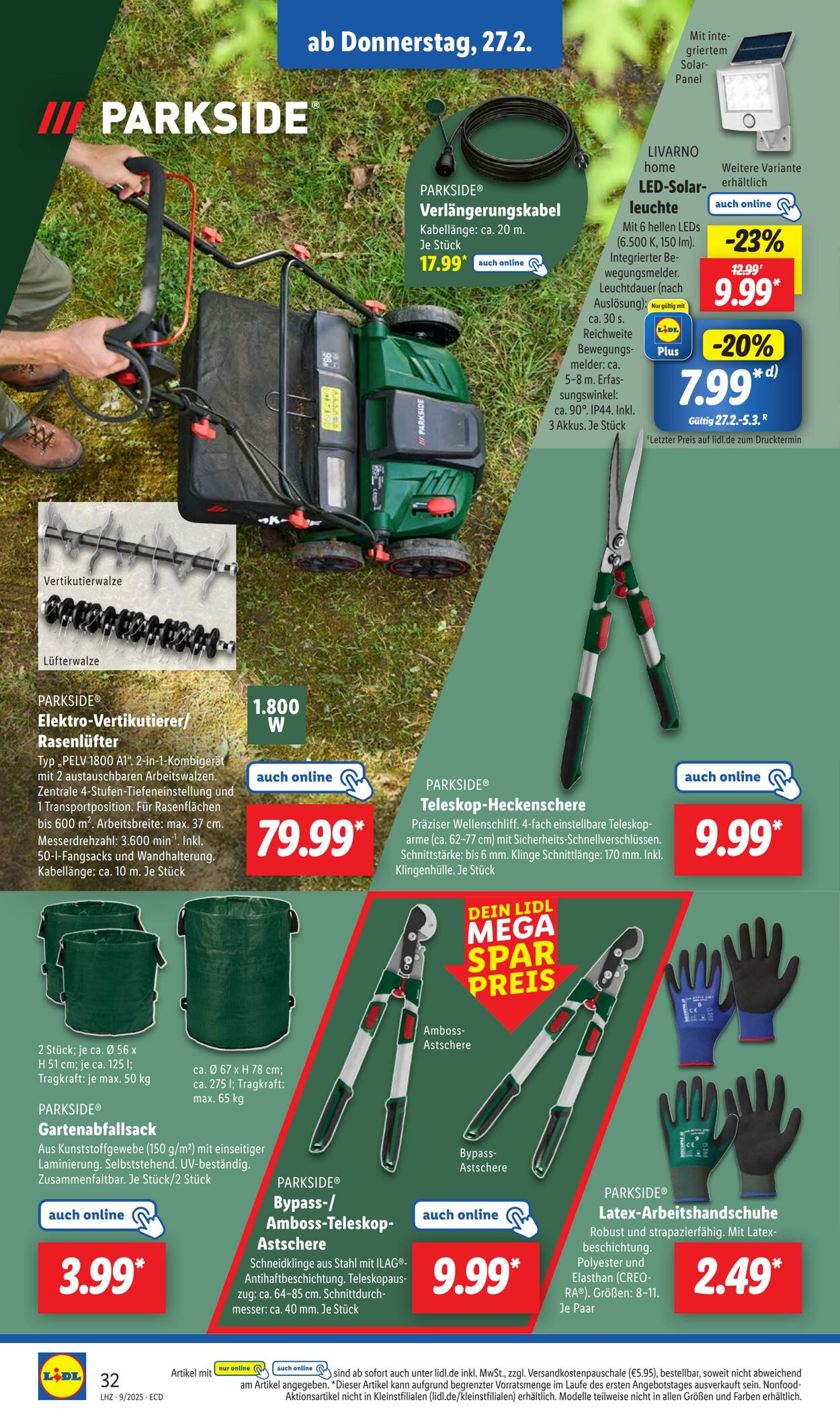 Prospekt Lidl 17.02.2025 - 03.03.2025