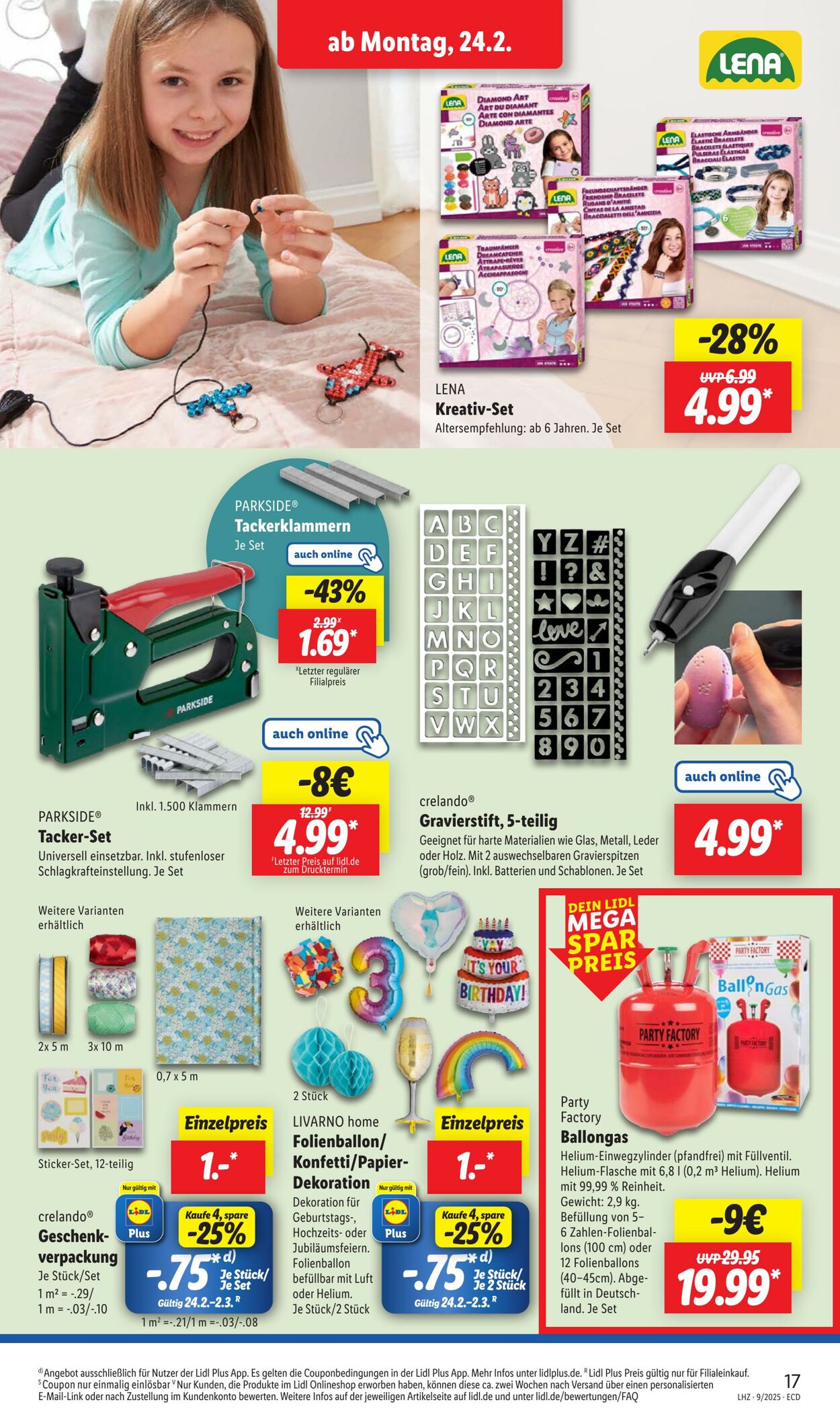 Prospekt Lidl 17.02.2025 - 03.03.2025