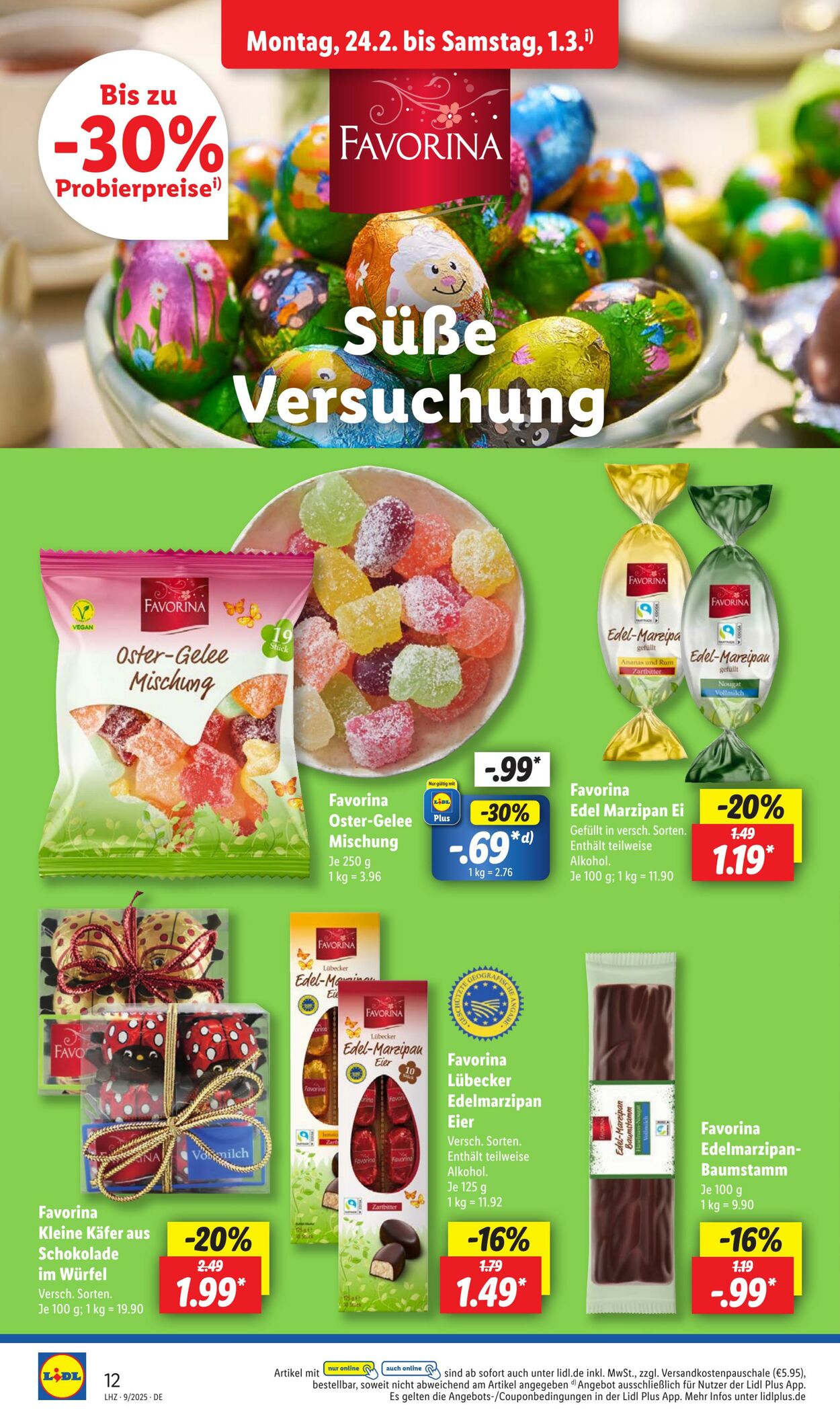 Prospekt Lidl 17.02.2025 - 03.03.2025