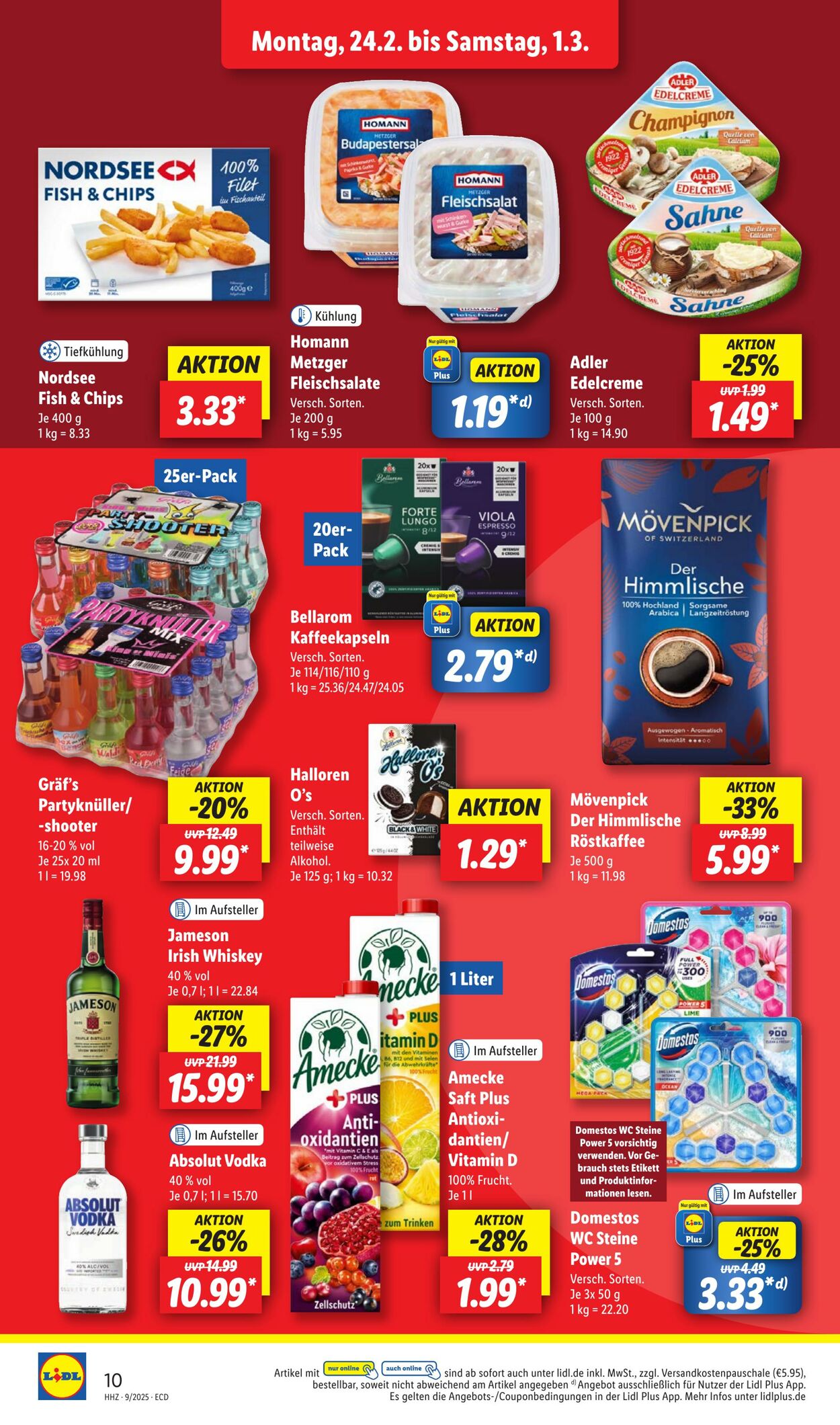 Prospekt Lidl 17.02.2025 - 03.03.2025