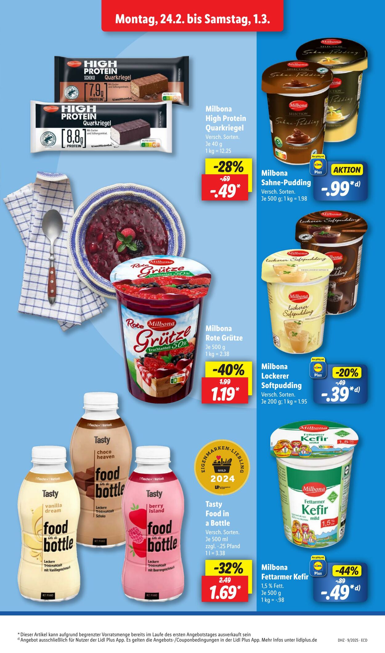 Prospekt Lidl 17.02.2025 - 03.03.2025