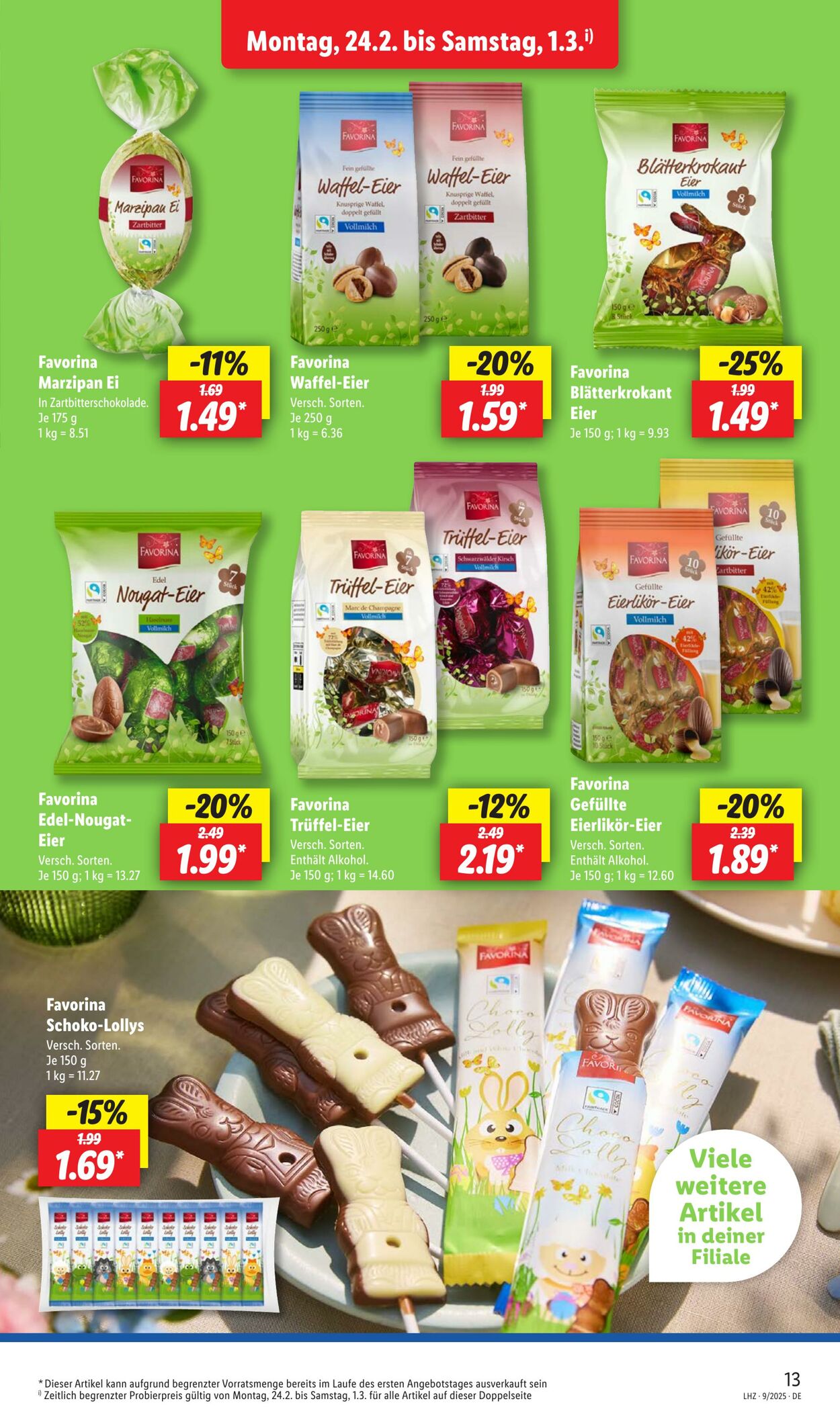 Prospekt Lidl 17.02.2025 - 03.03.2025