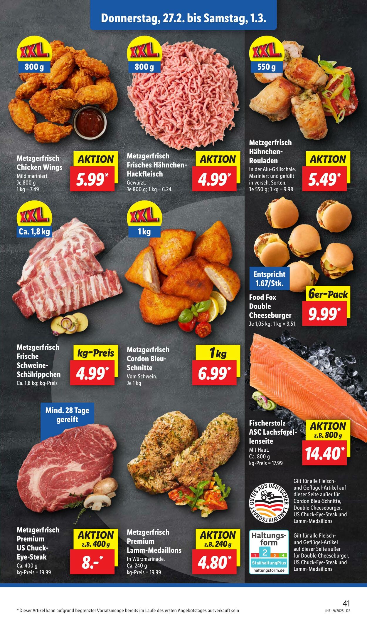 Prospekt Lidl 17.02.2025 - 03.03.2025