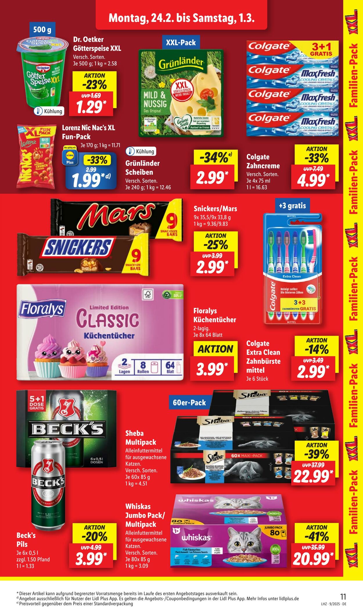 Prospekt Lidl 17.02.2025 - 03.03.2025